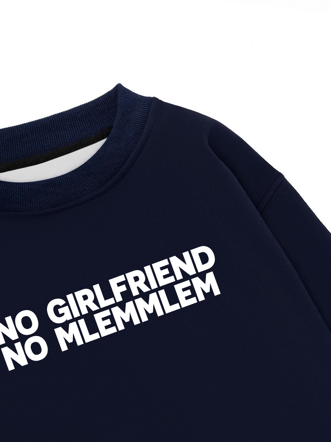 Áo Sweater Nỉ Hai Da No Girlfriend