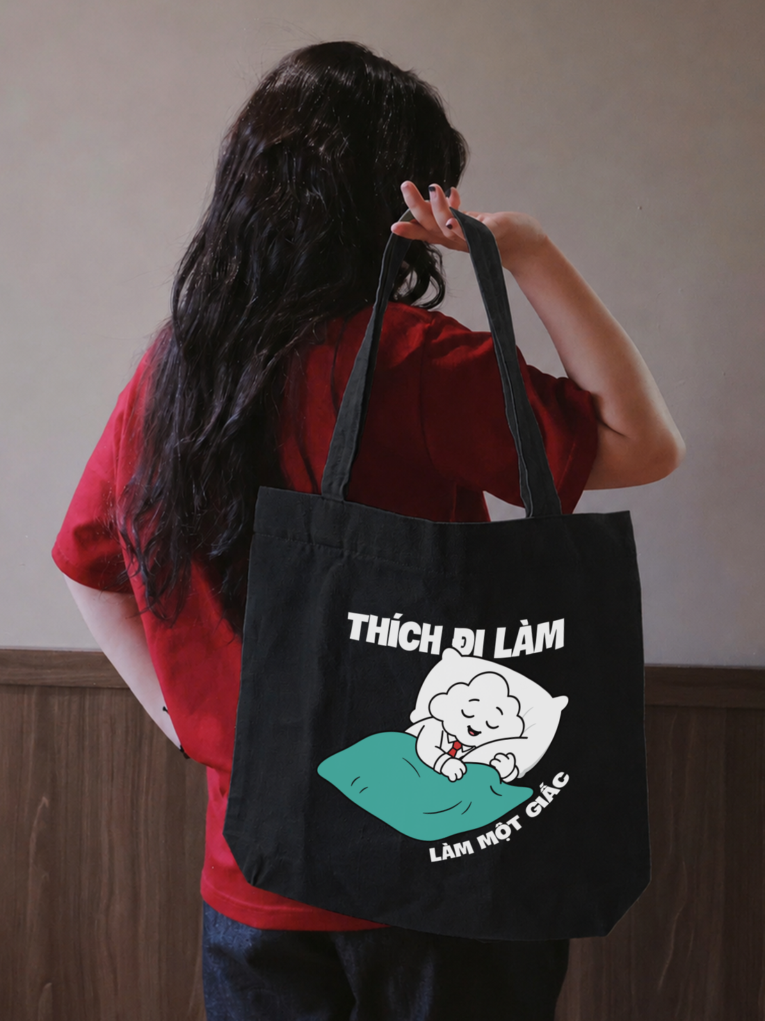 Túi Tote Mây Hăng Hái-Làm Một Giấc