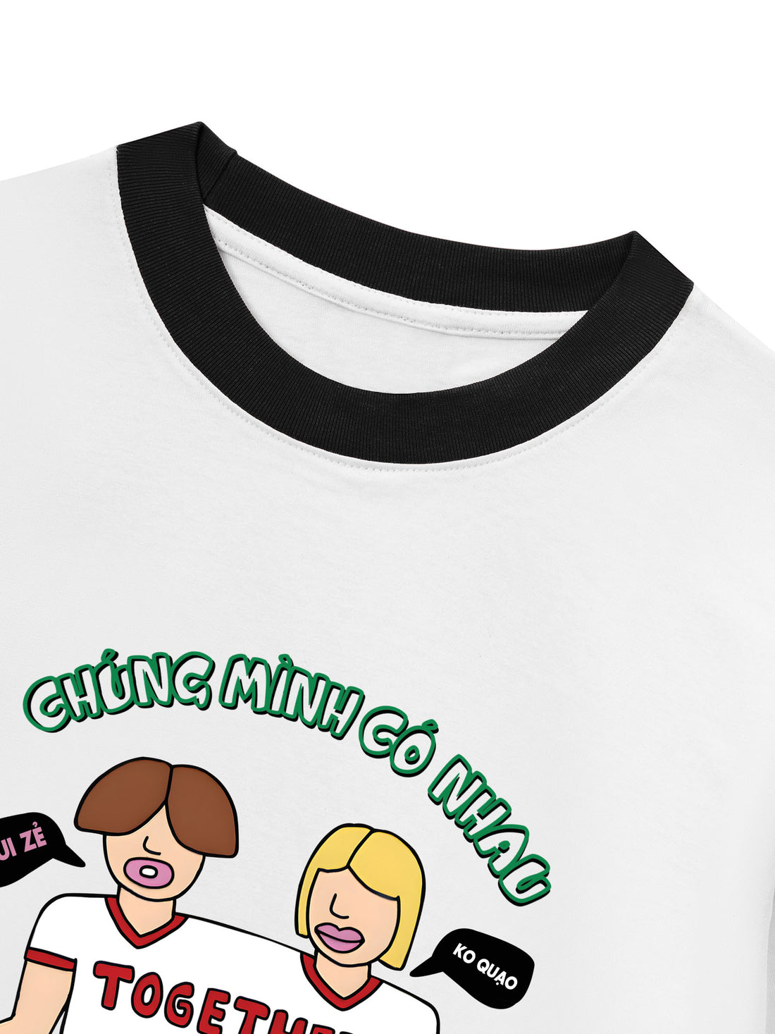 Áo Thun Ringer Relaxed Fit Chúng Mình Có Nhau