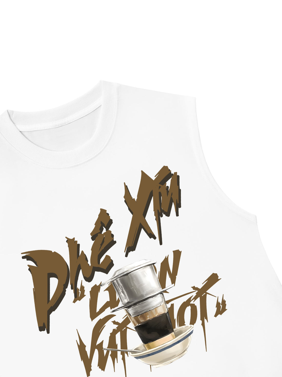Áo Ba Lỗ Relaxed Fit Phê Sỉu