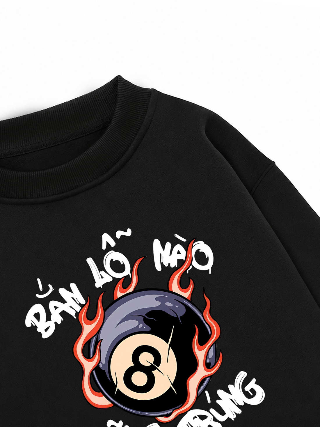 Áo Sweater Nỉ Hai Da Bắn Lỗ Nào Cũng Trúng