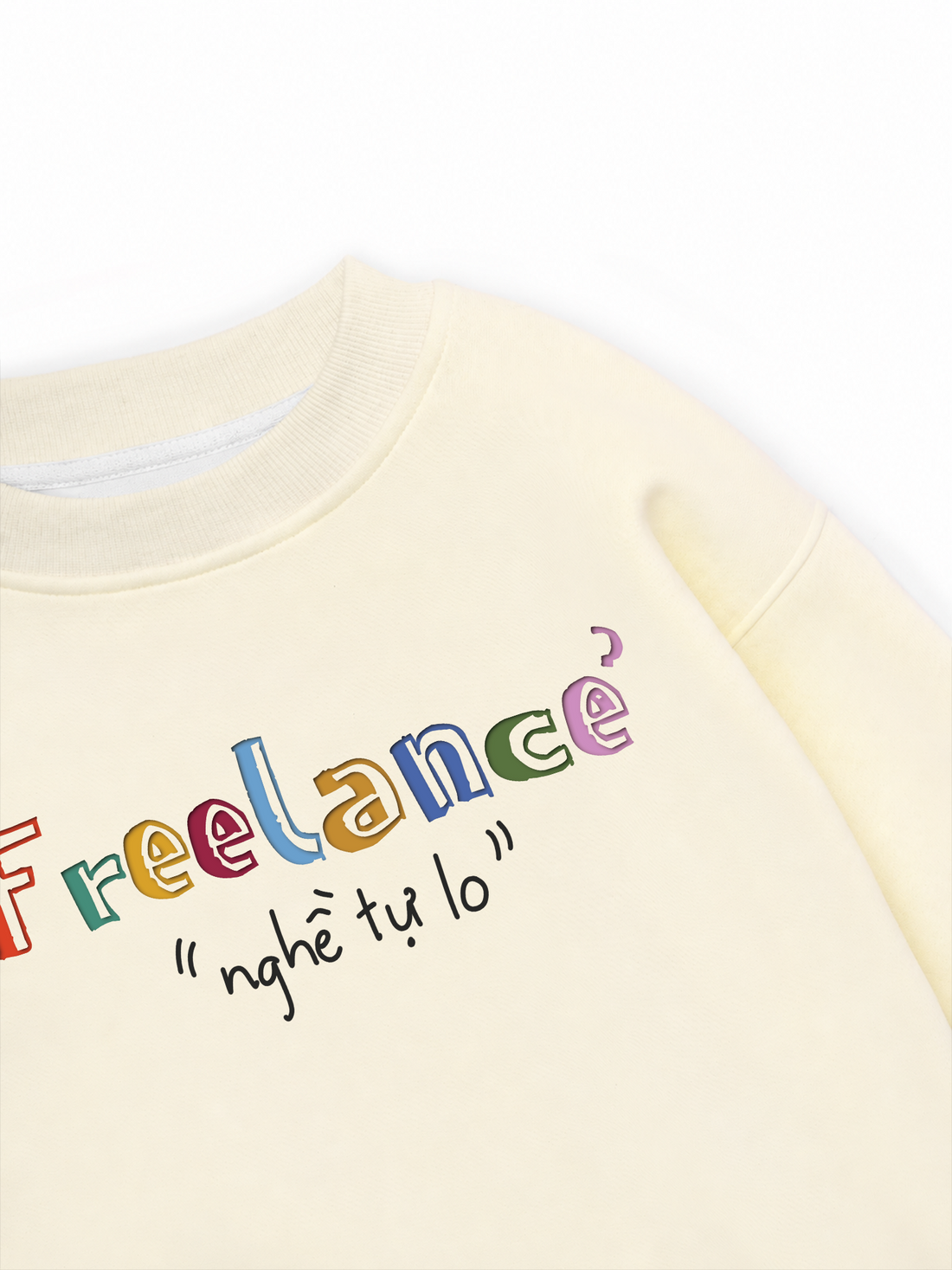Áo Sweater Nỉ Hai Da Freelancer