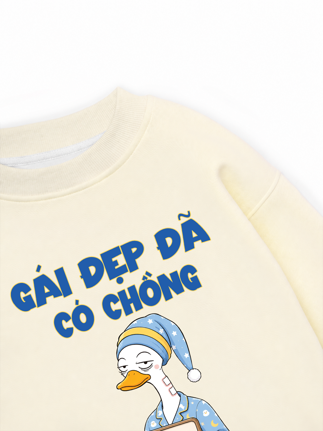 Áo Sweater Nỉ Hai Da Vịt Lisa - Gái Đẹp Đã Có Chồng