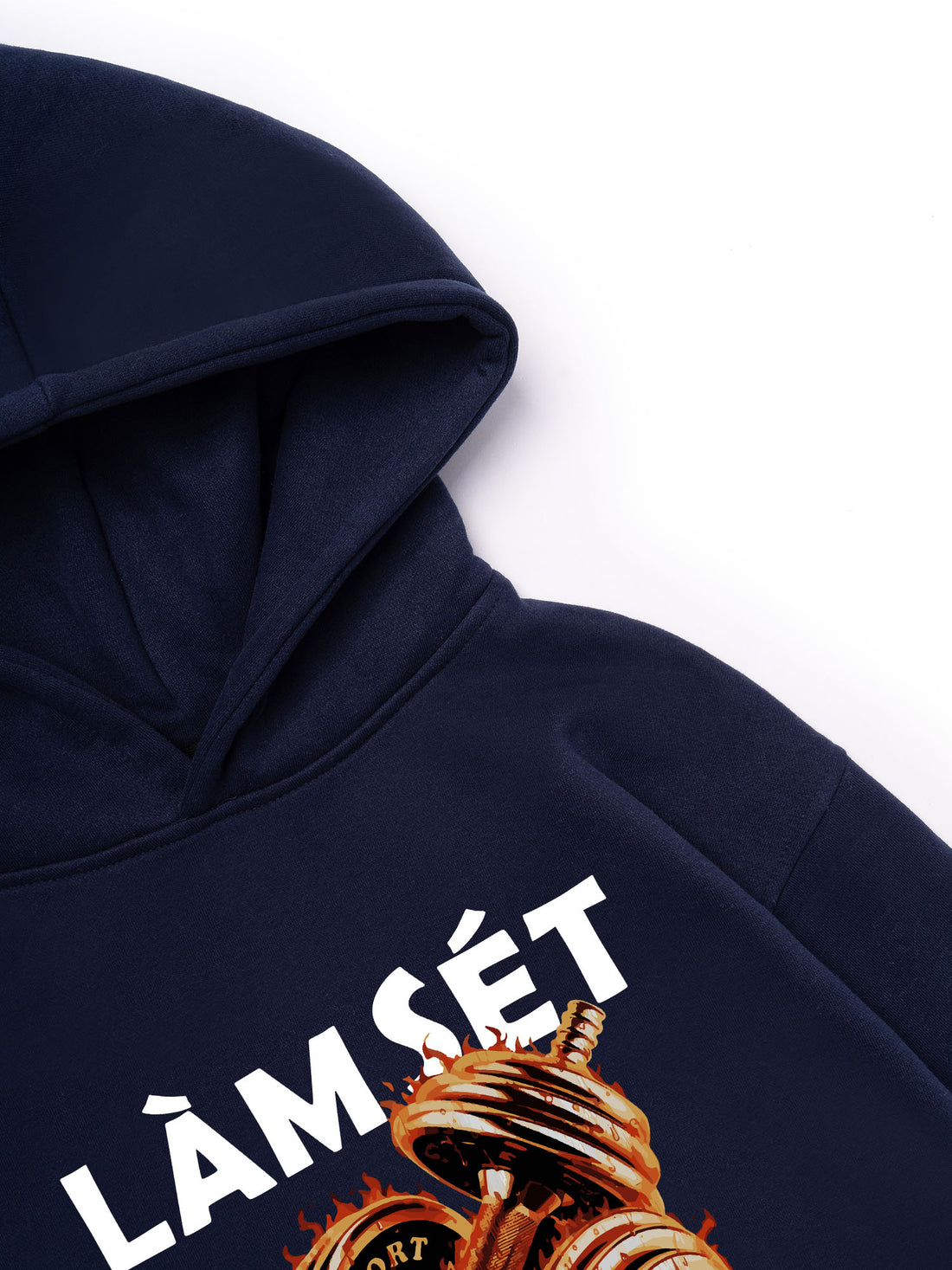 Áo Hoodie Nỉ Hai Da  Làm Sét