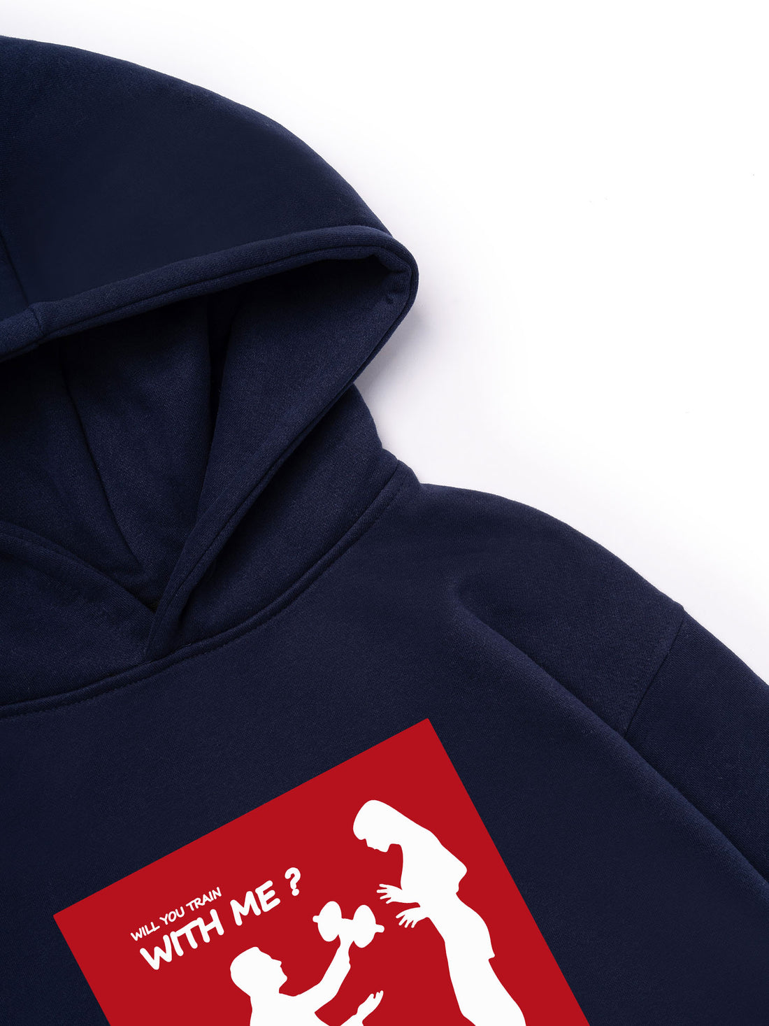 Áo Hoodie Nỉ Hai Da  Will You Train With Me