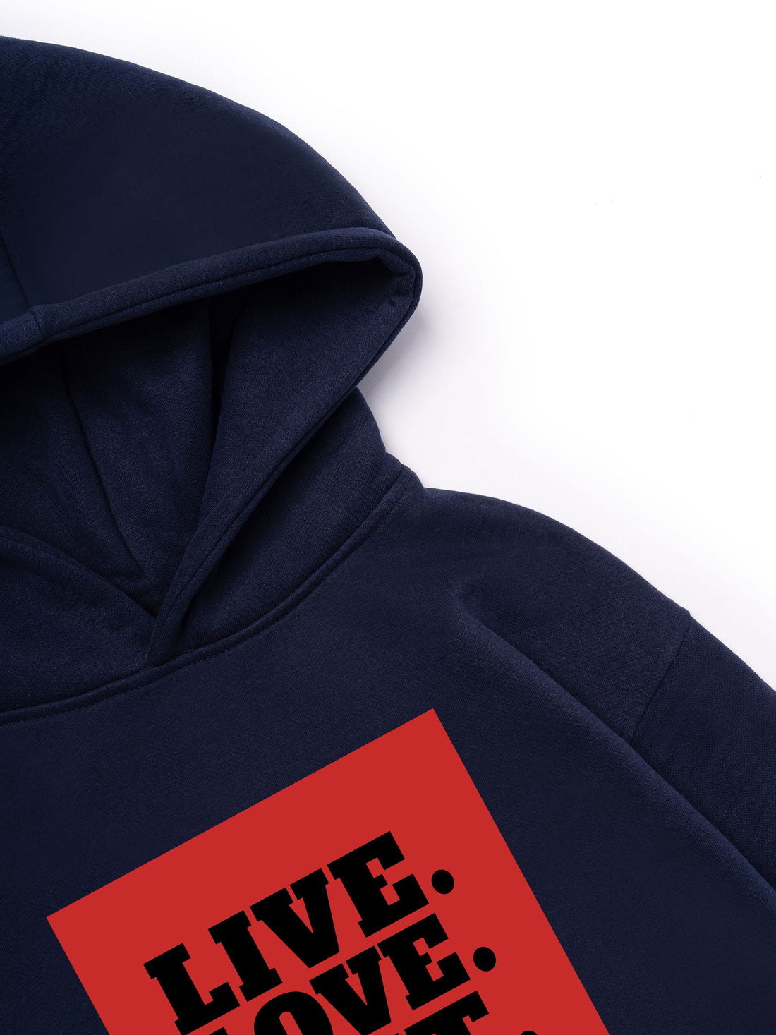 Áo Hoodie Nỉ Hai Da  Live Love Lift