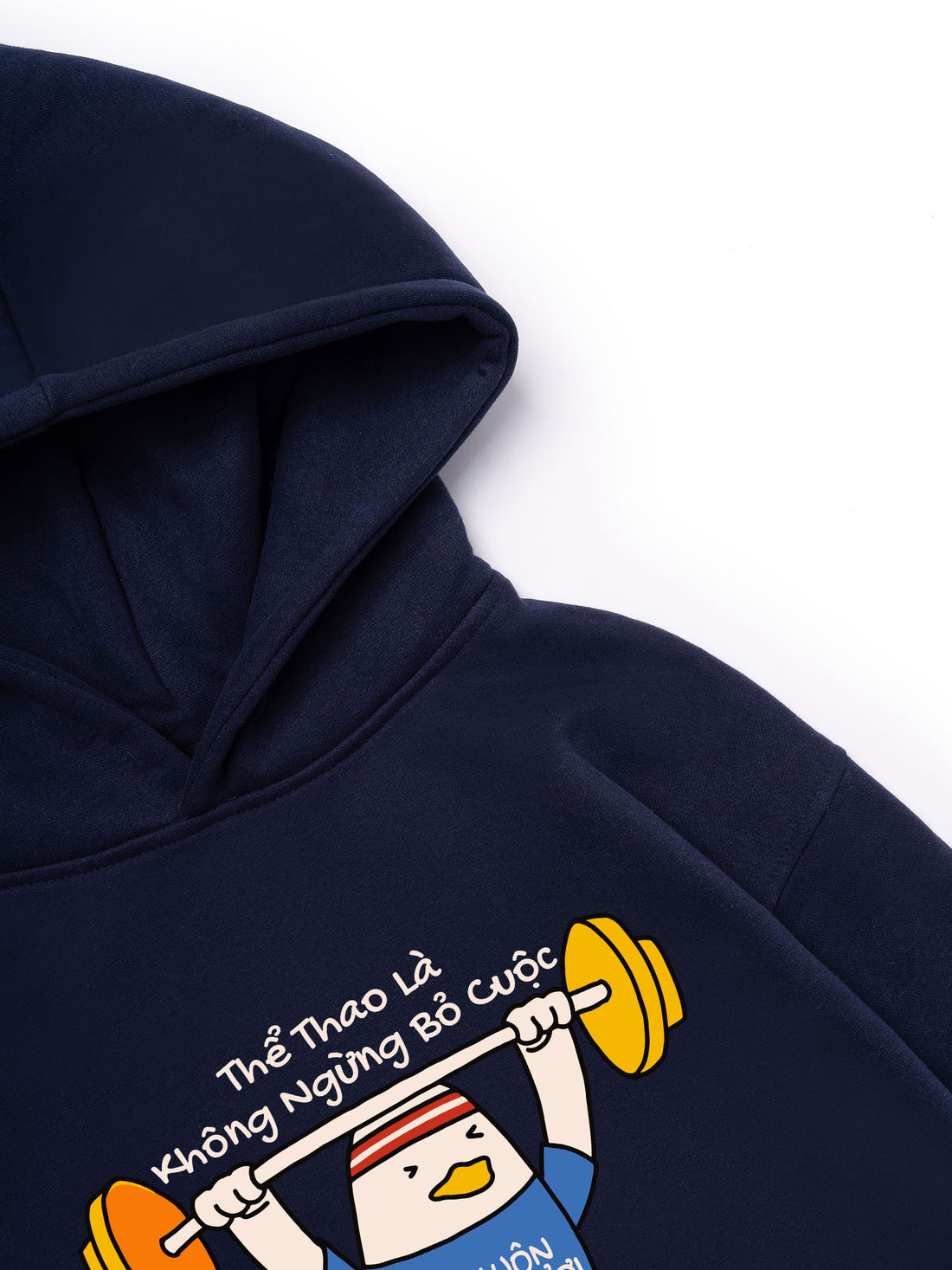 Áo Hoodie Nỉ Hai Da Thể Dục Thể Thao