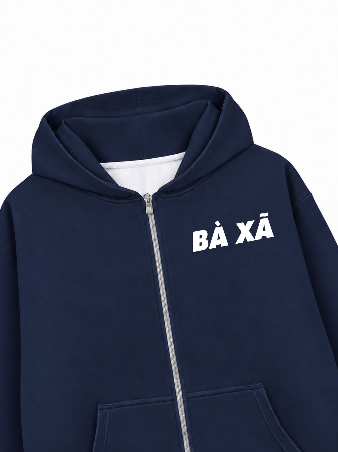 Áo Hoodie Zip Nỉ Hai Da  Bà Xã