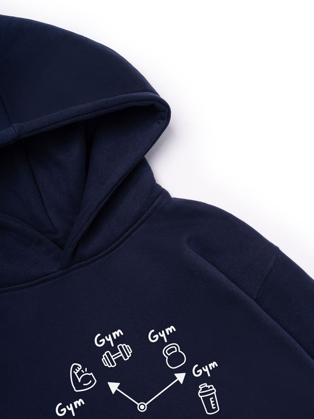 Áo Hoodie Nỉ Hai Da Gym Gym Gym