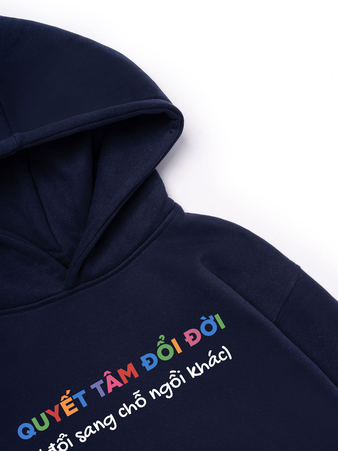 Áo Hoodie Nỉ Hai Da Quyết Tâm Đổi Đời
