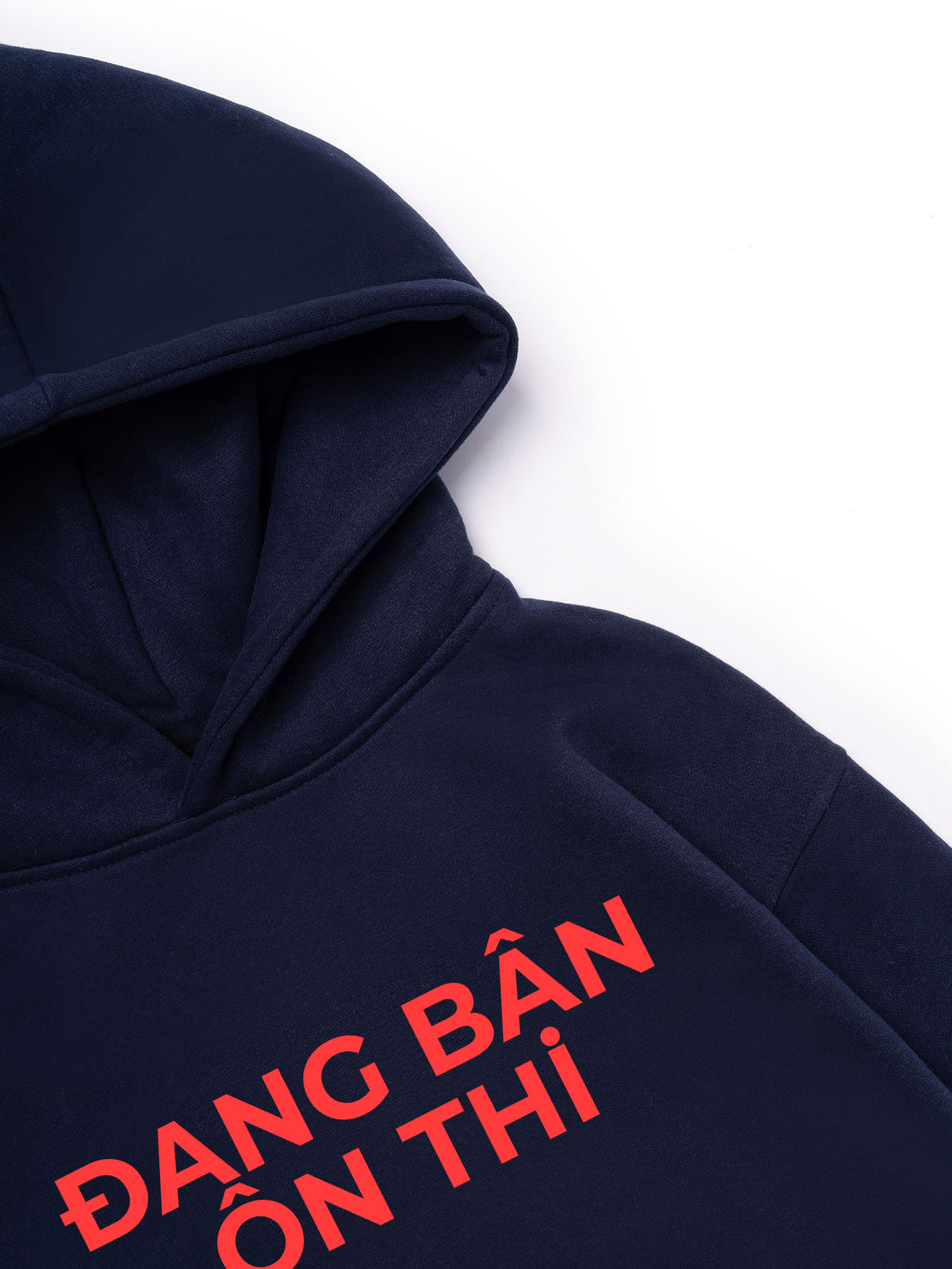 Áo Hoodie Nỉ Hai Da Đang Bận Ôn Thi