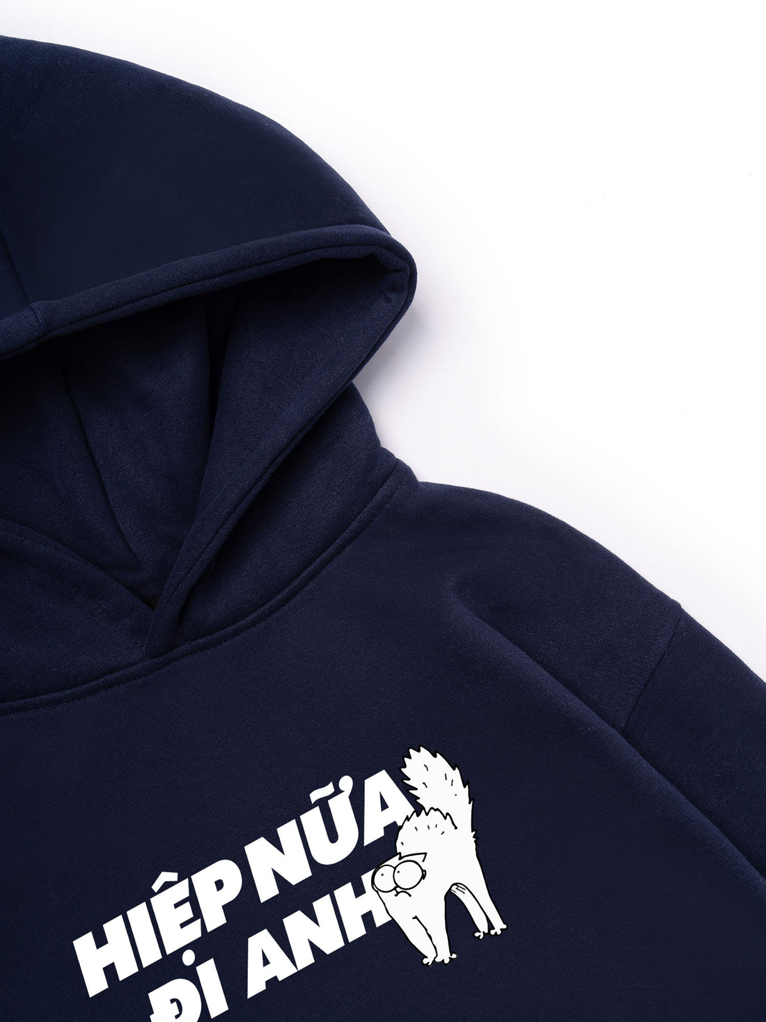 Áo Hoodie Nỉ Hai Da Hiệp Nữa Đi Anh