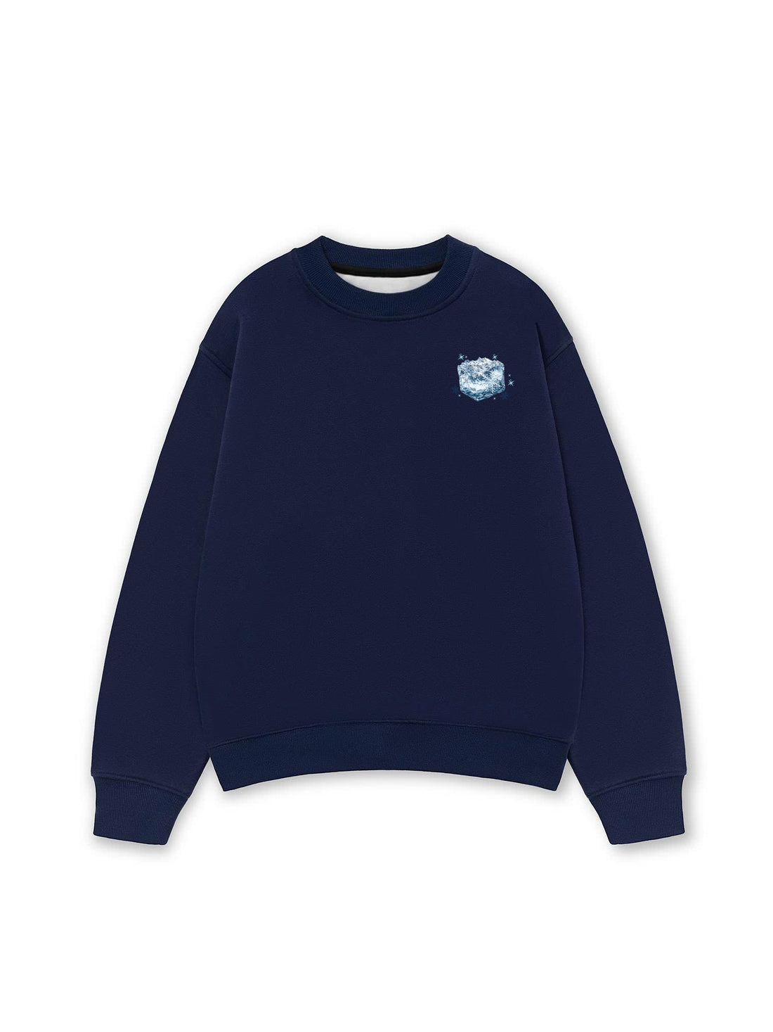 Áo Sweater Nỉ Hai Da Không Có Bông Tuyết Nào Là Trong Sạch
