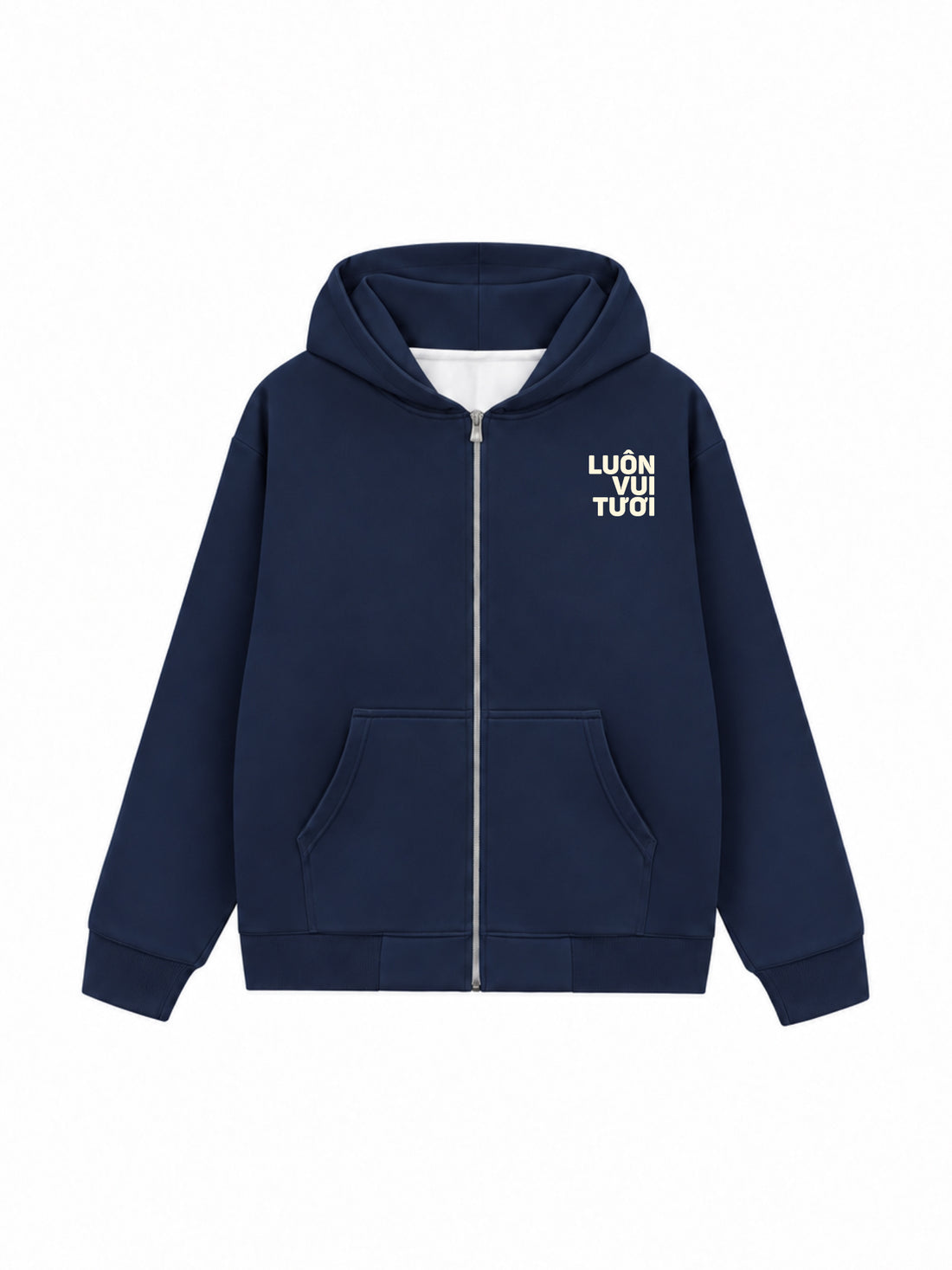 Áo Hoodie Zip Nỉ Hai Da Muốn Có Bồ Nhưng Vợ Không Cho