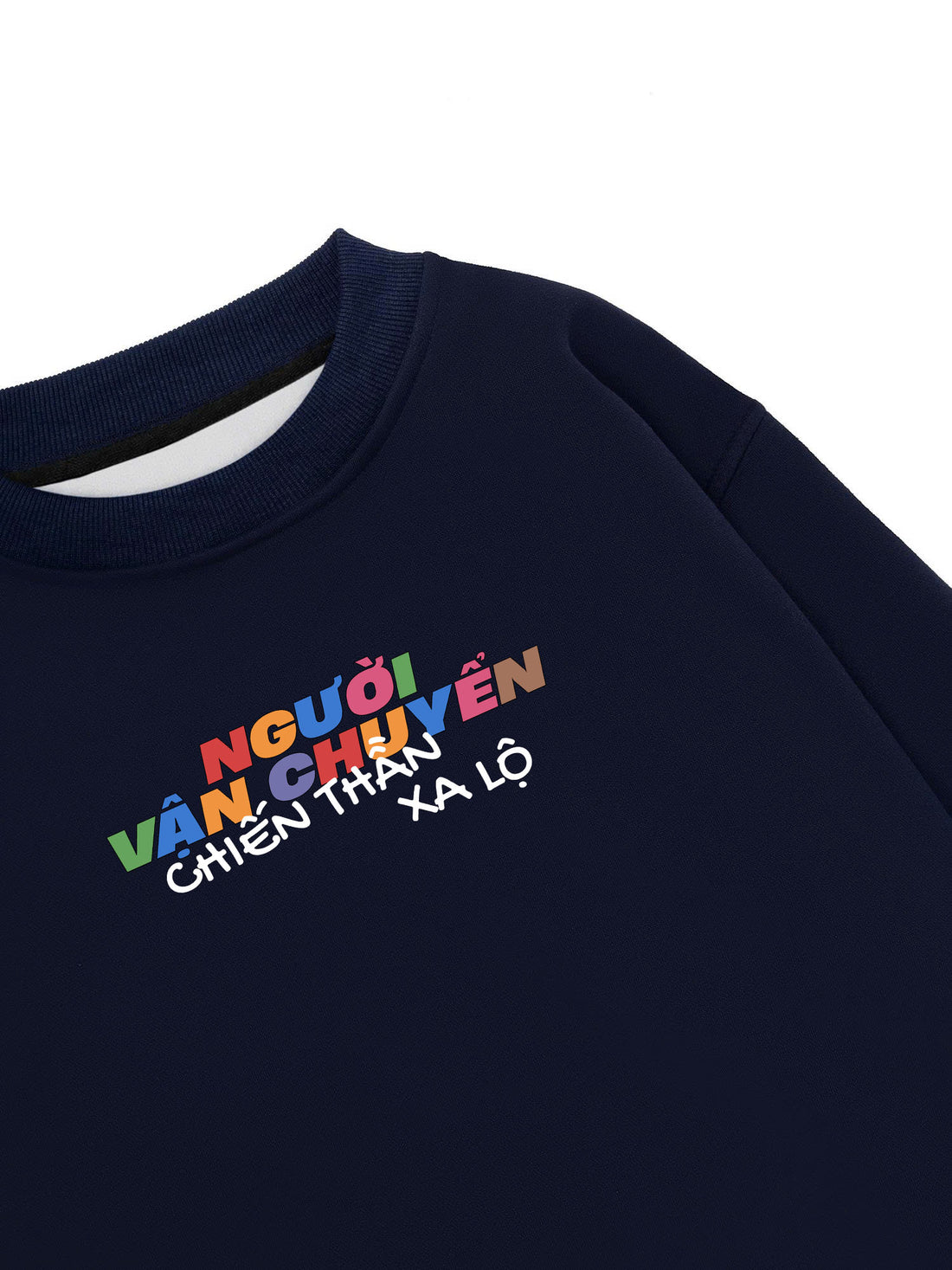 Áo Sweater Nỉ Hai Da Người Vận Chuyển