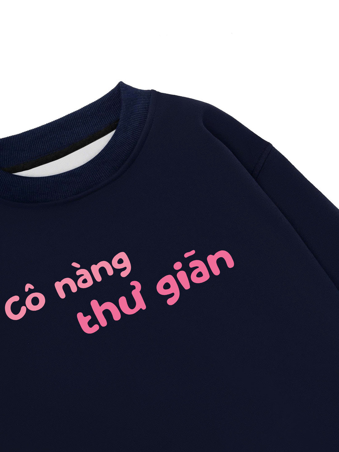 Áo Sweater Nỉ Hai Da Cô Nàng Thư Giãn