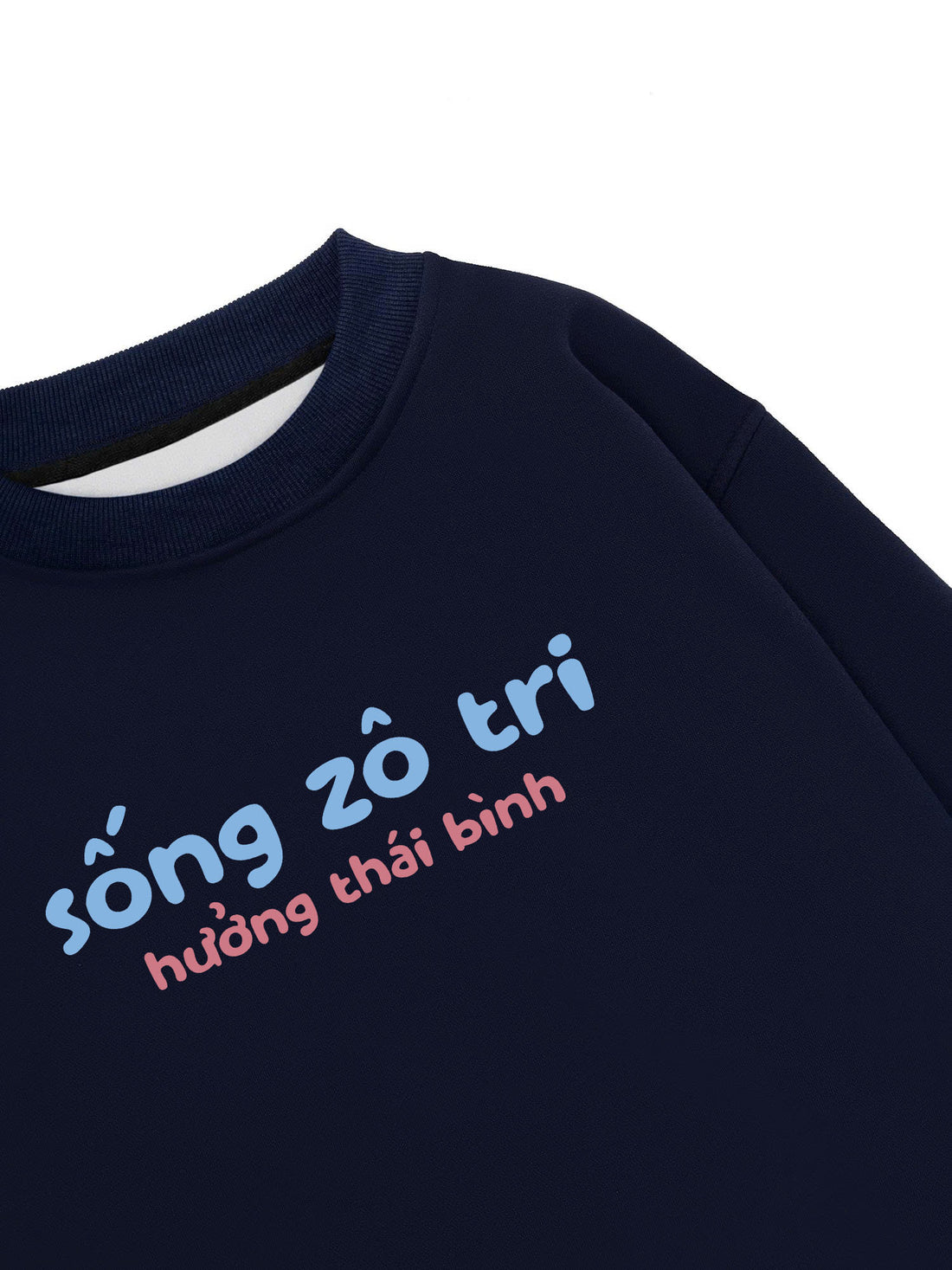 Áo Sweater Nỉ Hai Da Sống Zô Tri Hưởng Thái Bình