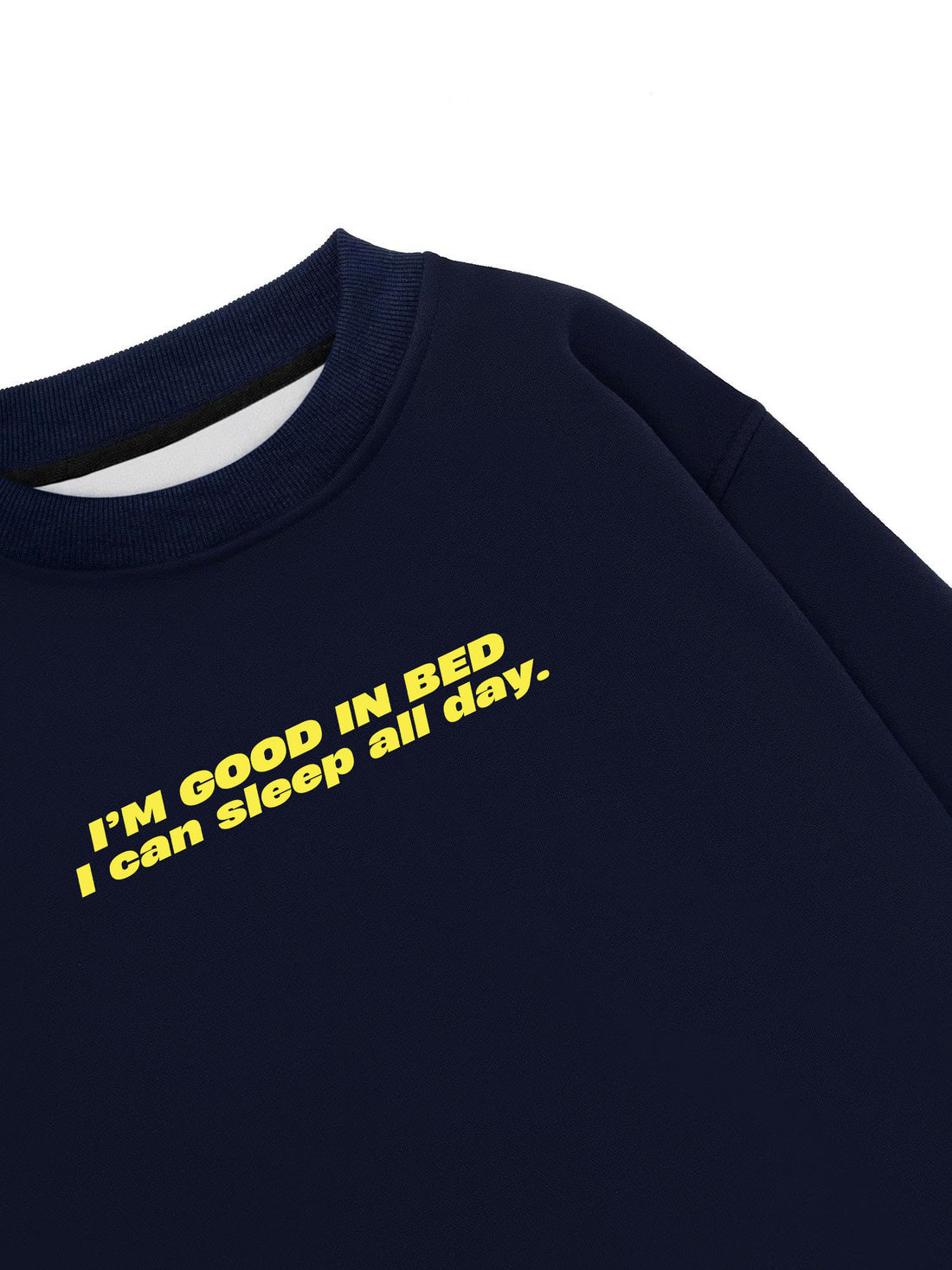 Áo Sweater Nỉ Hai Da Good In Bed
