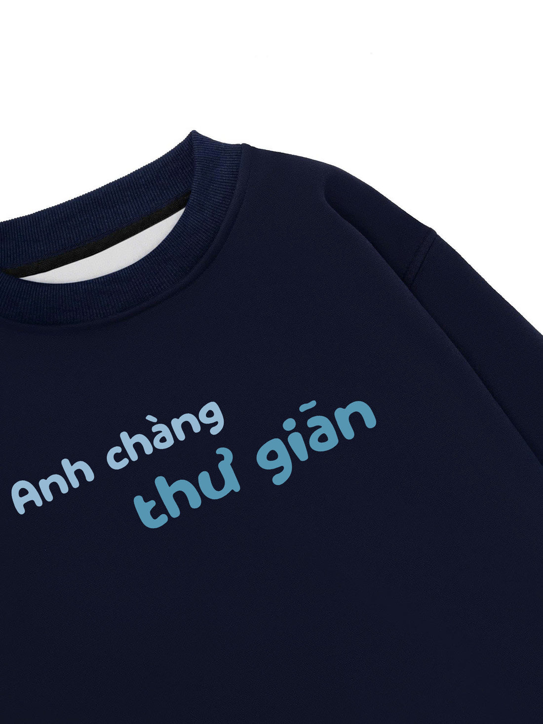 Áo Sweater Nỉ Hai Da Anh Chàng Thư Giãn