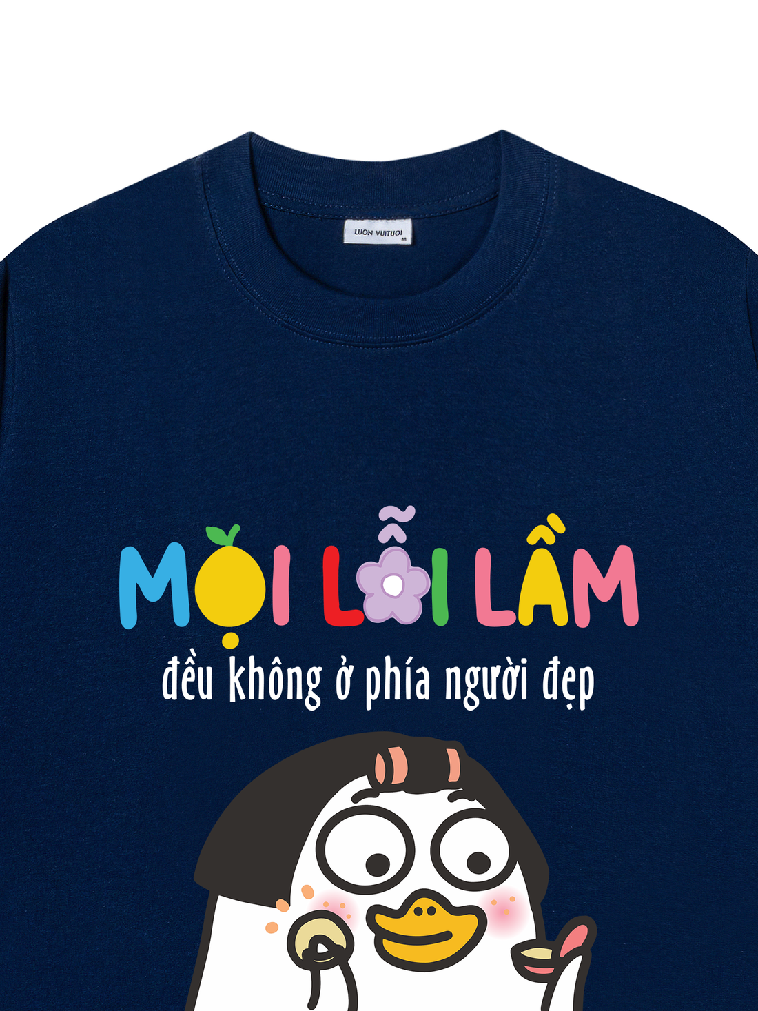 Áo Thun Mọi Lỗi Lầm Đều Không Ở Phía Người Đẹp