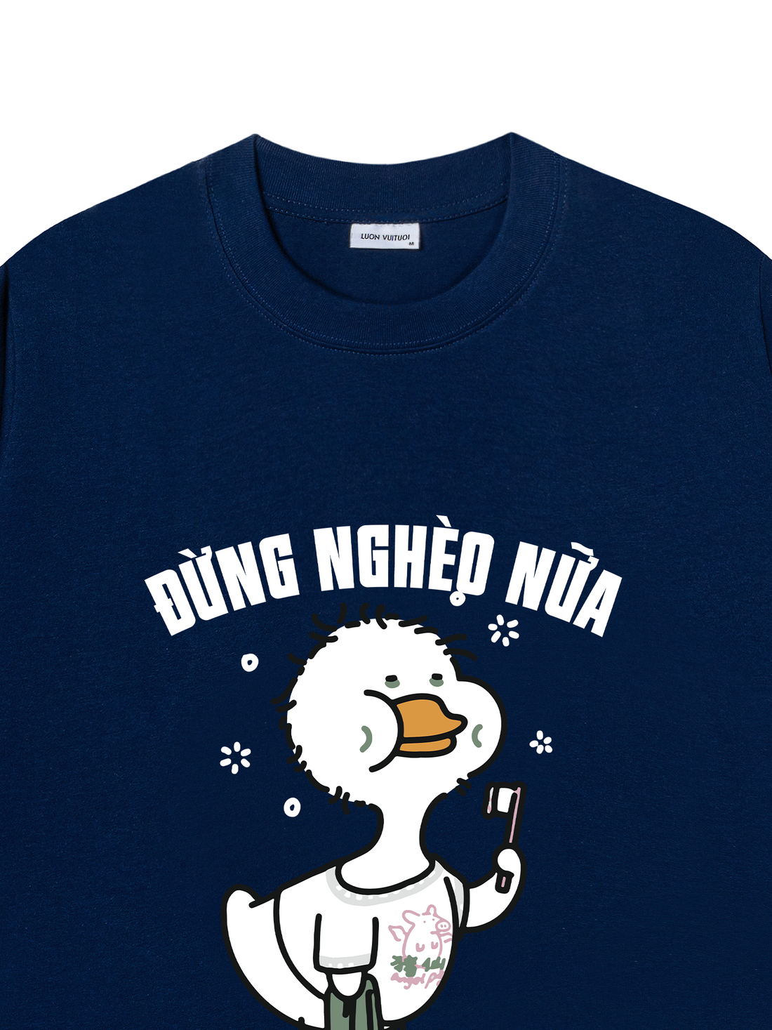 Áo Thun Đừng Nghèo Nữa Hãy Giàu Lên