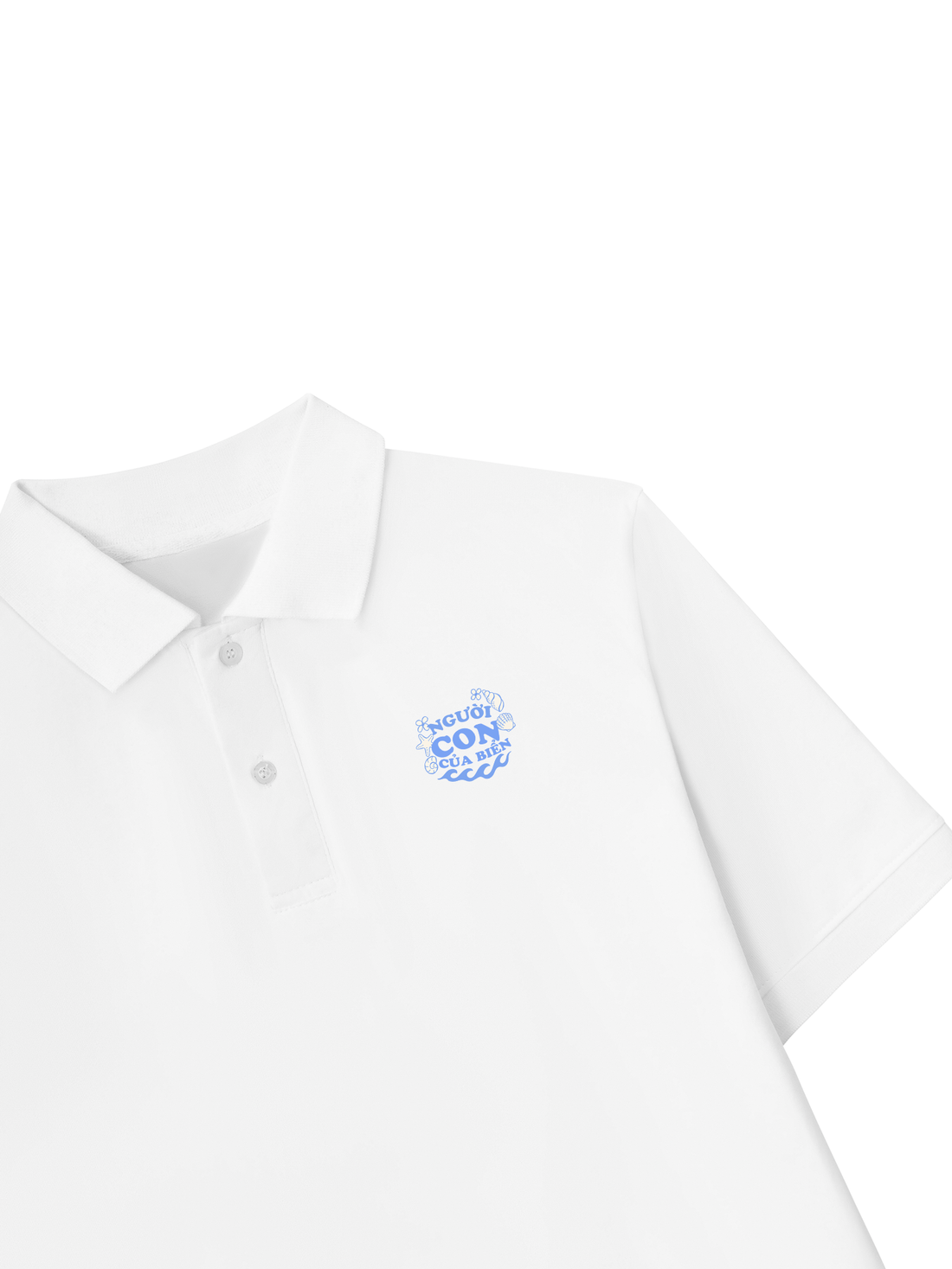 Áo Polo Nữ/ Áo Polo Relaxed Fit Người Con Của Biển