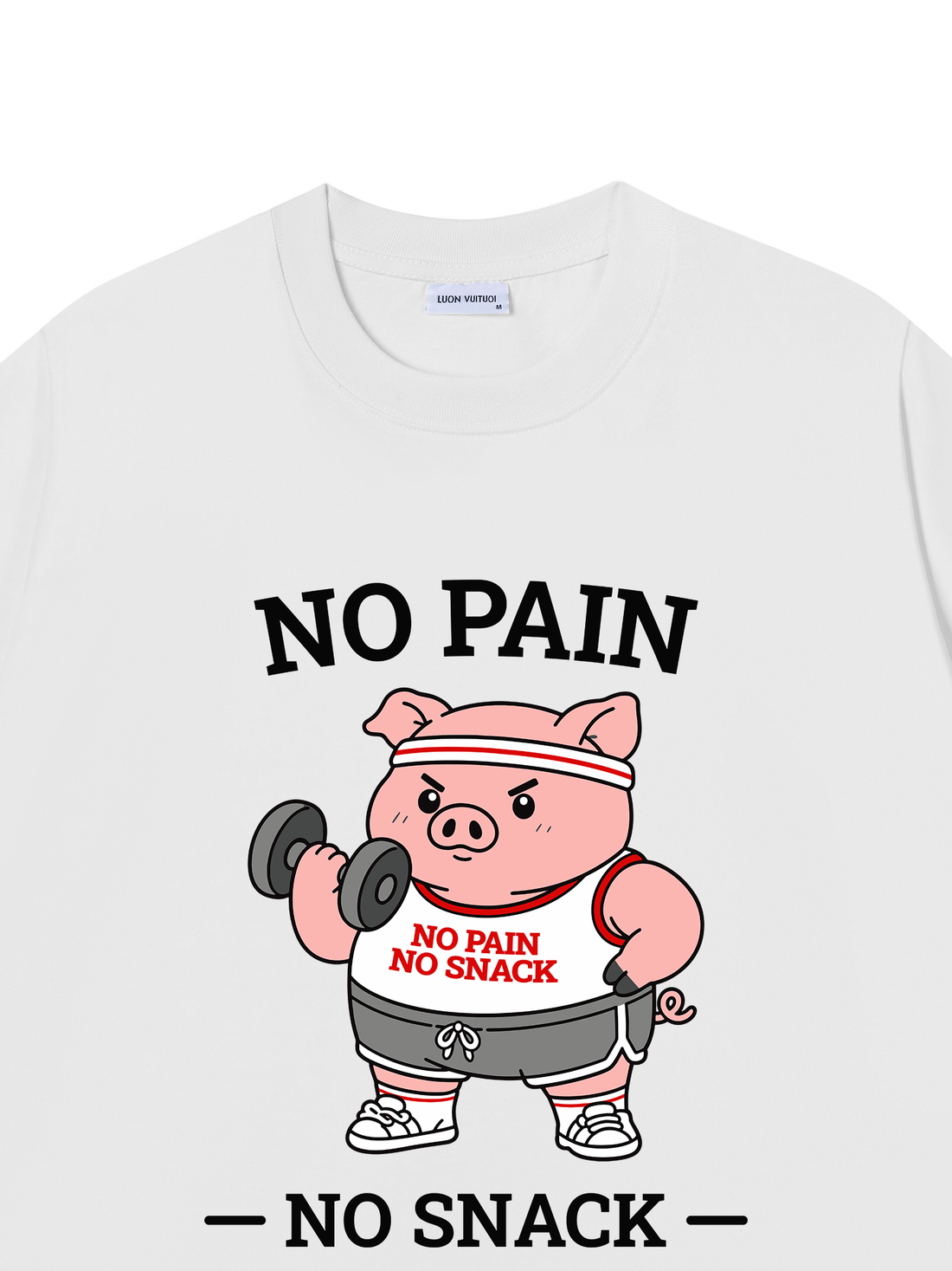 Áo Thun No Pain No Snack