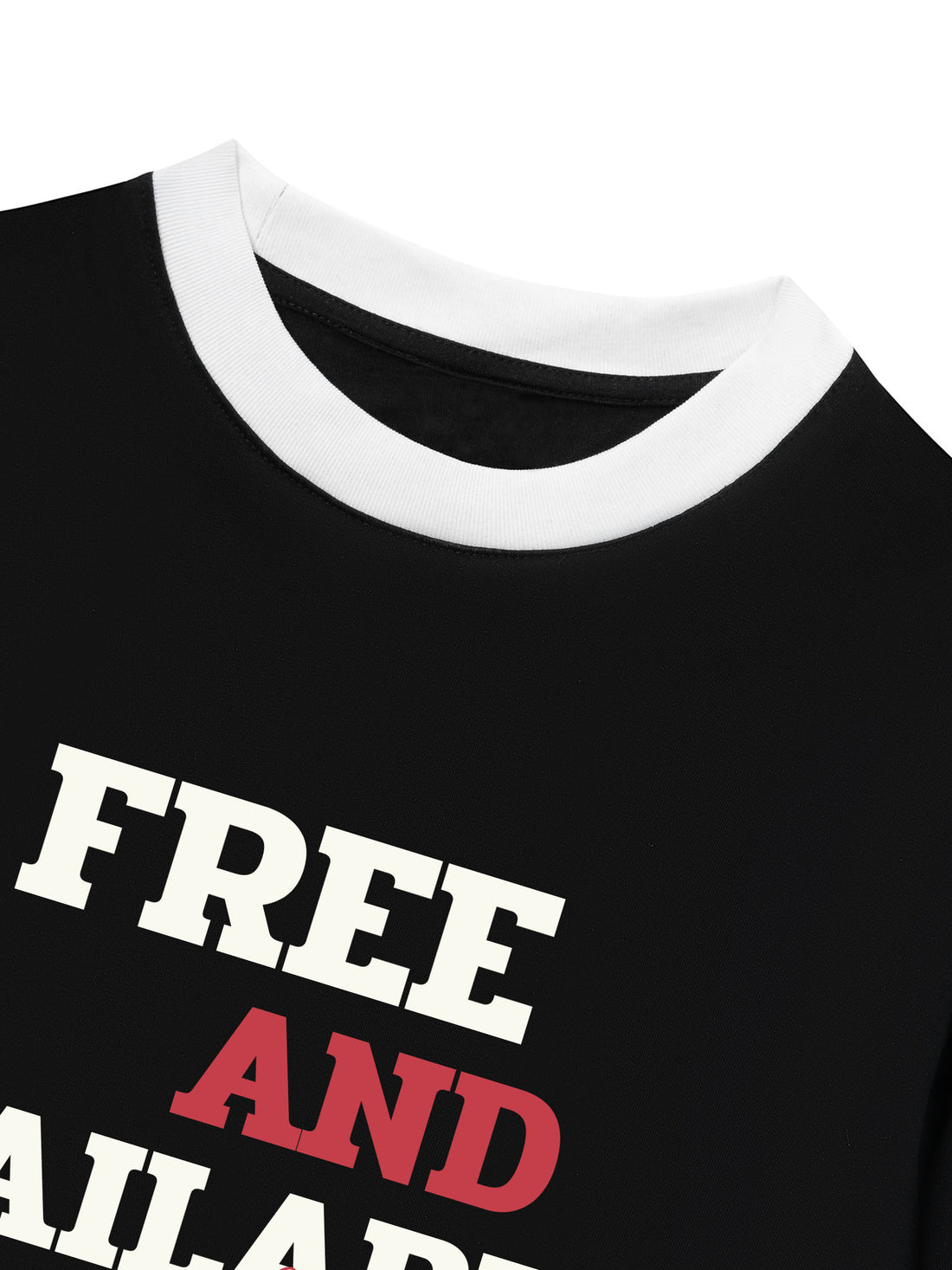 Áo Thun Ringer Relaxed Fit Free & Available