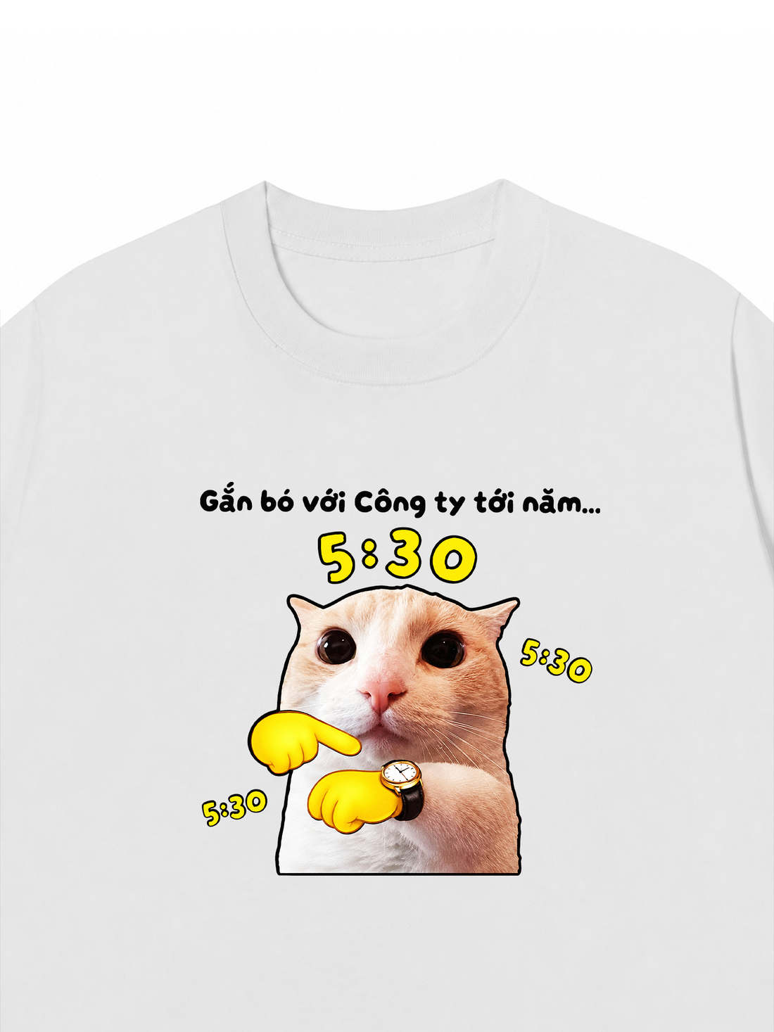 Áo Thun Relaxed Fit Gắn Bó Với Công Ty