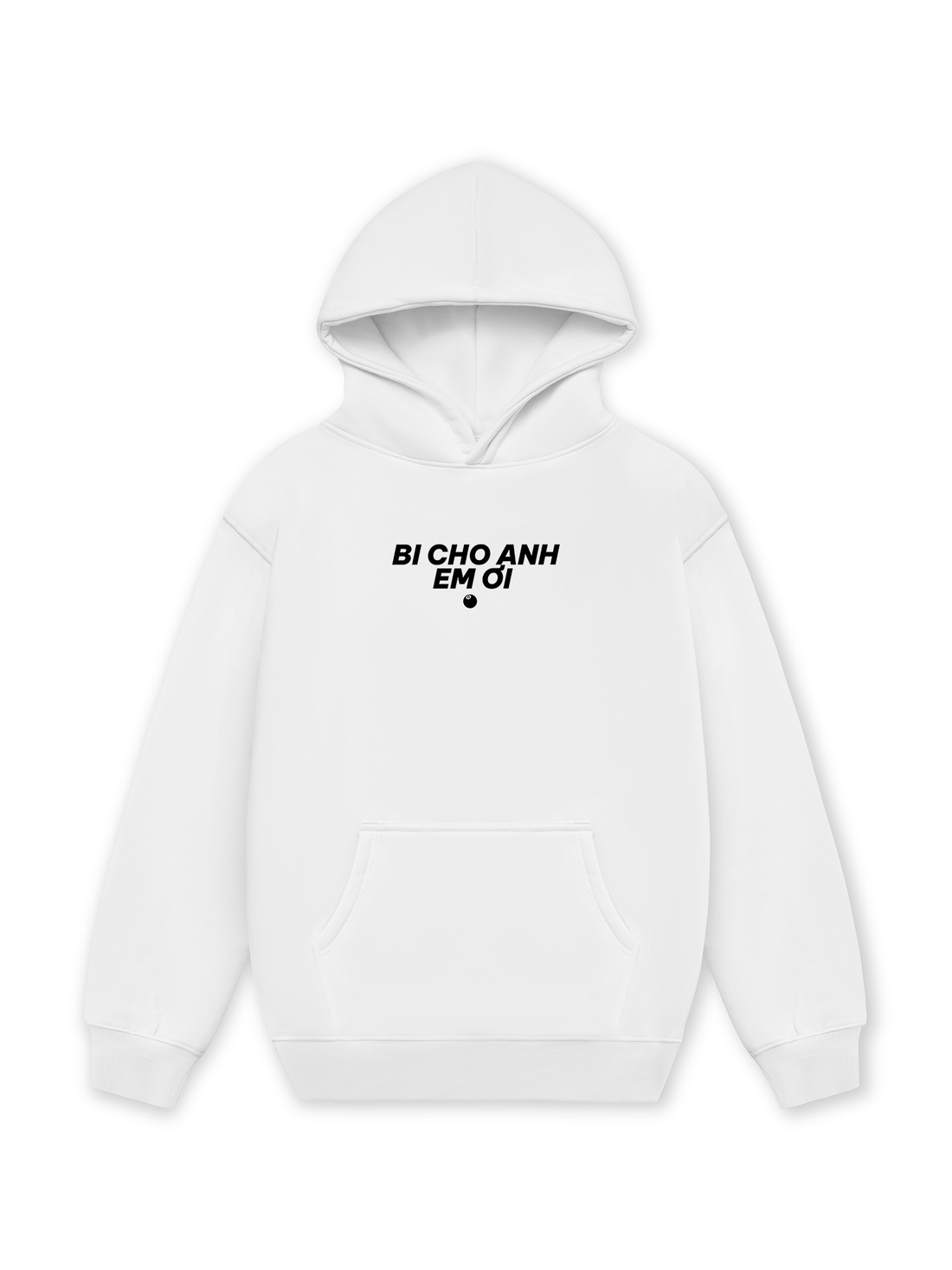 Áo Hoodie Nỉ Hai Da Bi Cho Anh Em Ơi