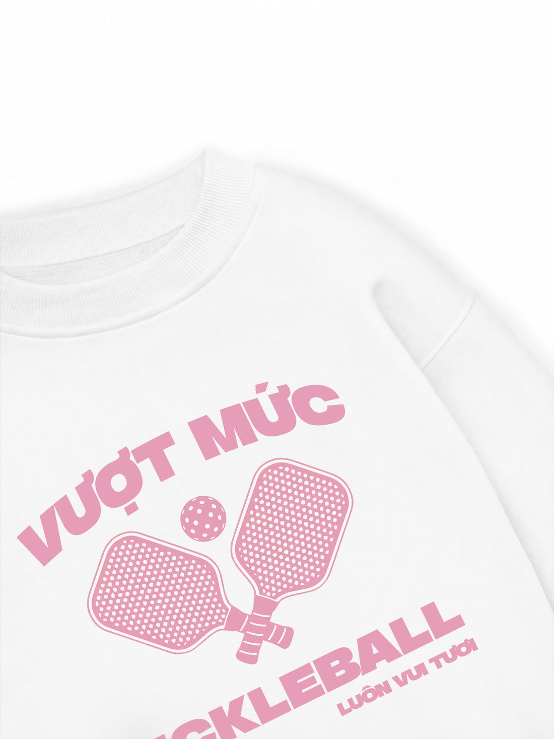 Áo Sweater Nỉ Hai Da Vượt Mức Pickleball