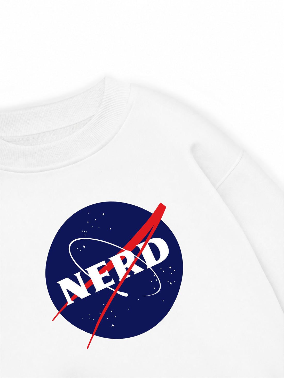 Áo Sweater Nỉ Hai Da Nasa Nerd