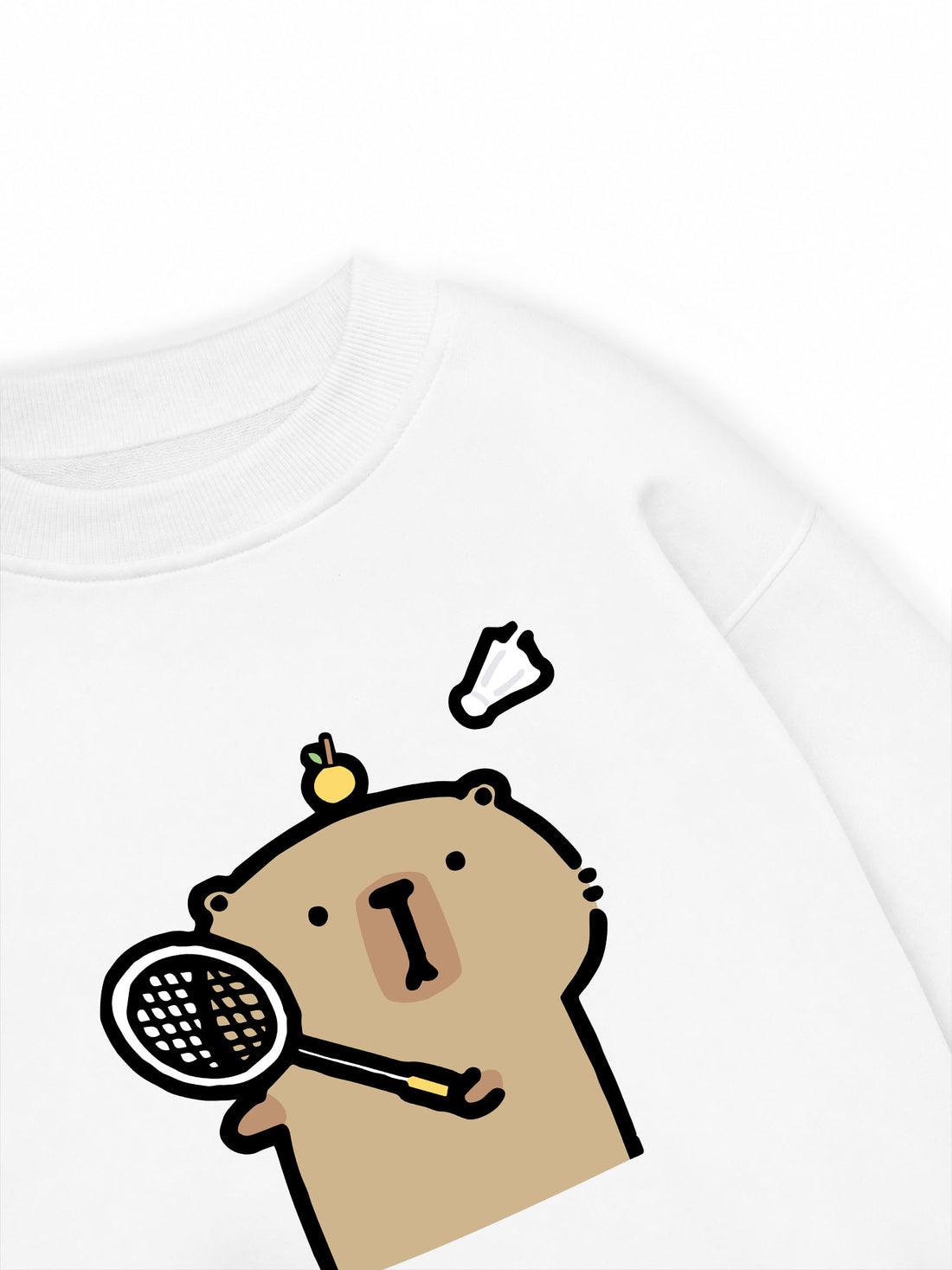 Áo Sweater Nỉ Hai Da Capynton
