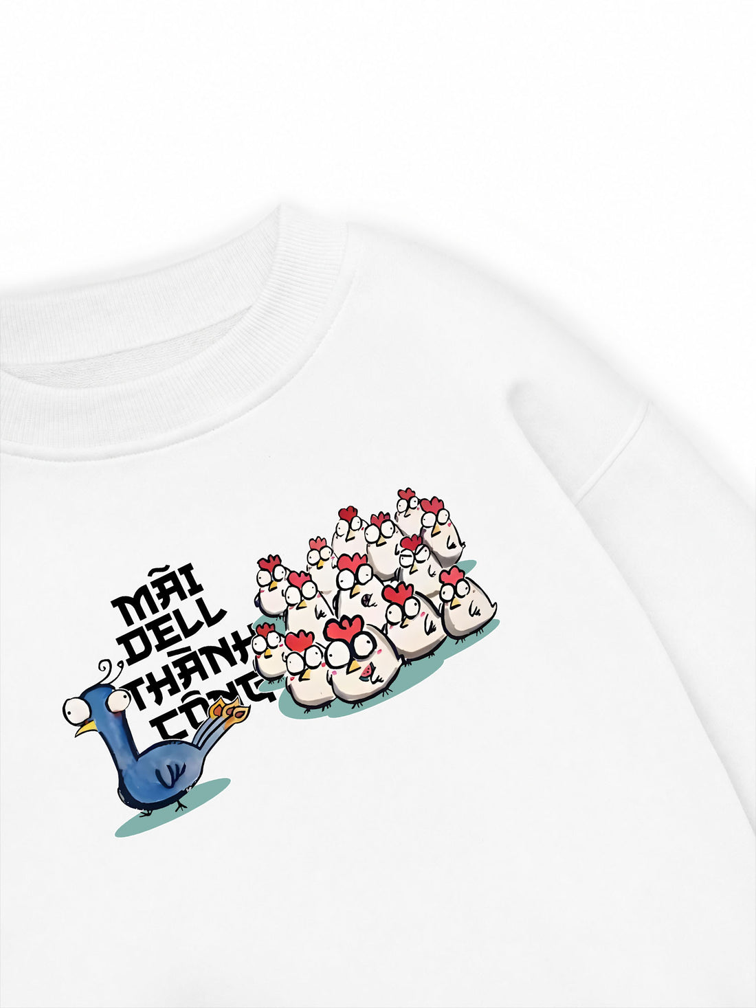 Áo Sweater Nỉ Hai Da Mãi Dell Thành Công 2