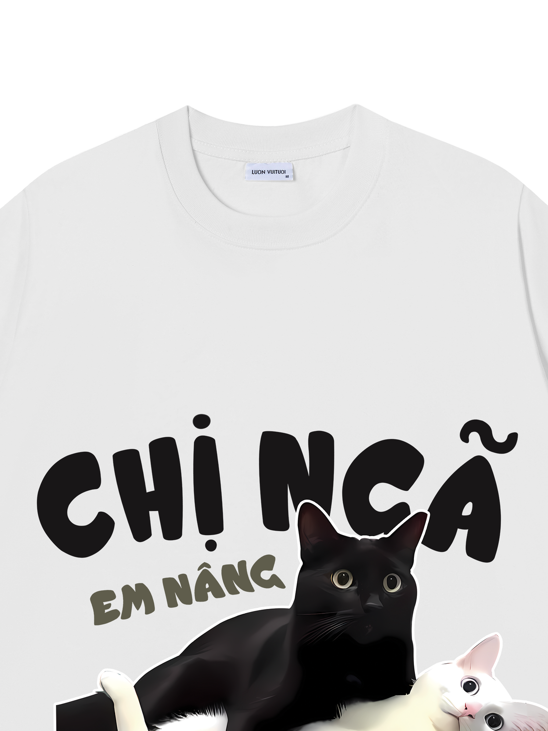 Áo Thun Chị Ngã Em Nâng