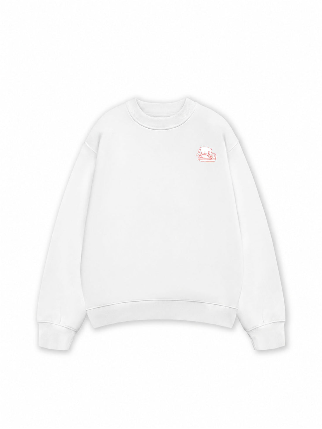 Áo Sweater Nỉ Hai Da Trying To Get