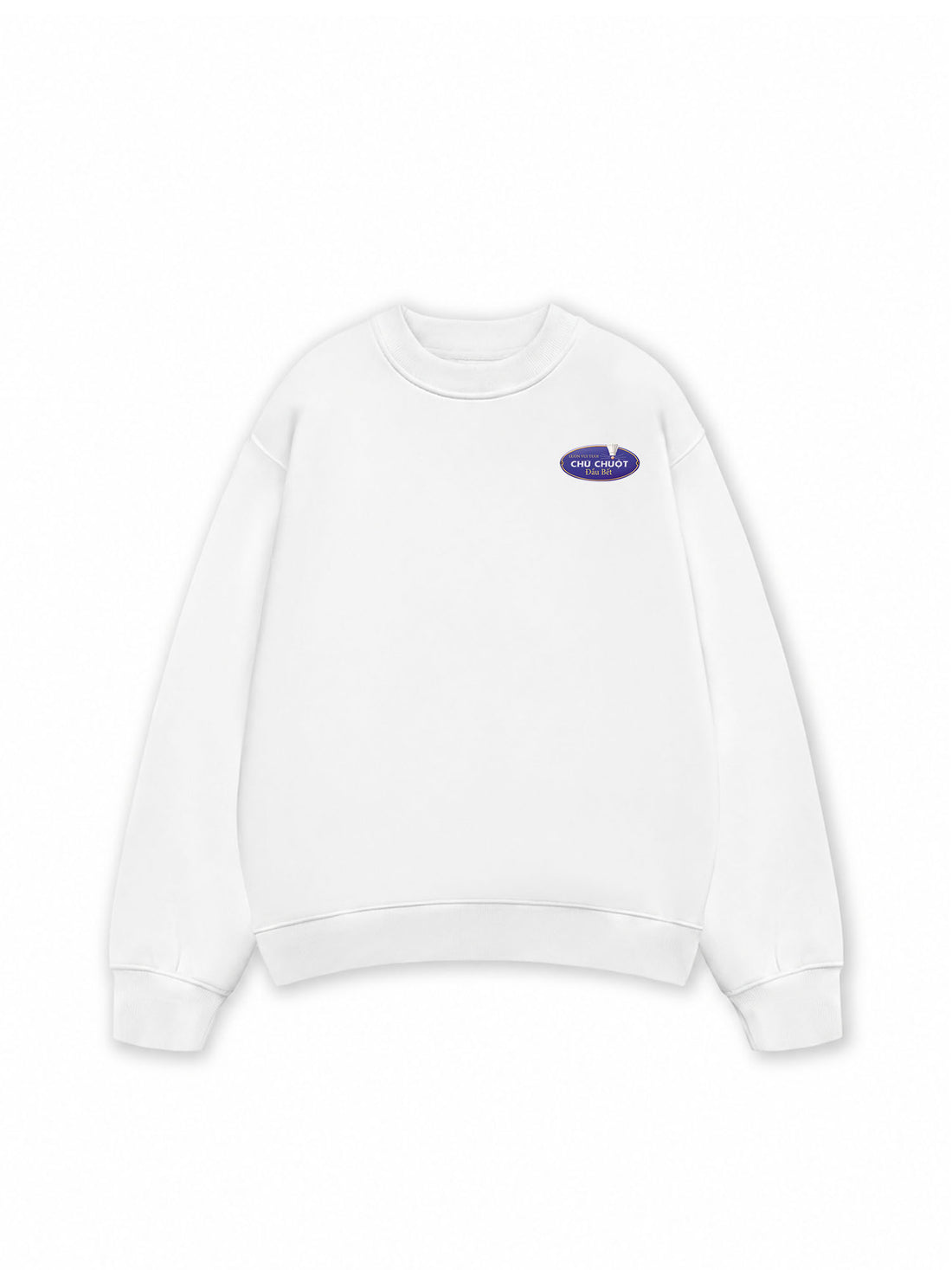 Áo Sweater Nỉ Hai Da Chú Chuột Đầu Bết