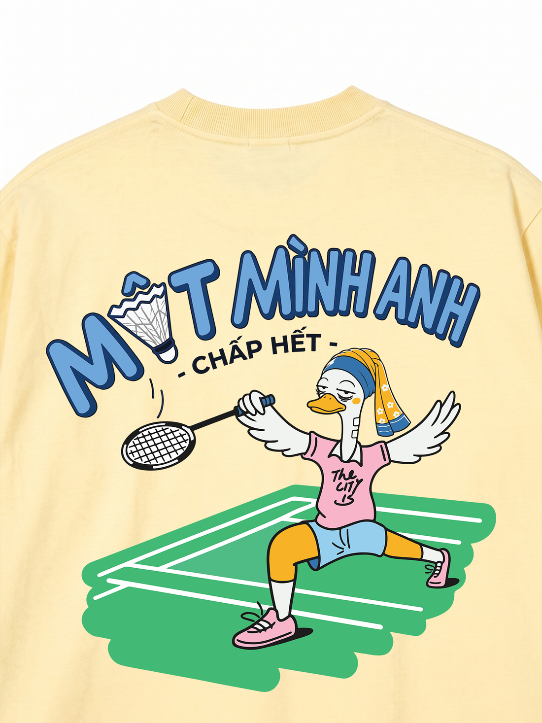 Áo Thun Vịt Lisa Một Mình Anh Chấp Hết