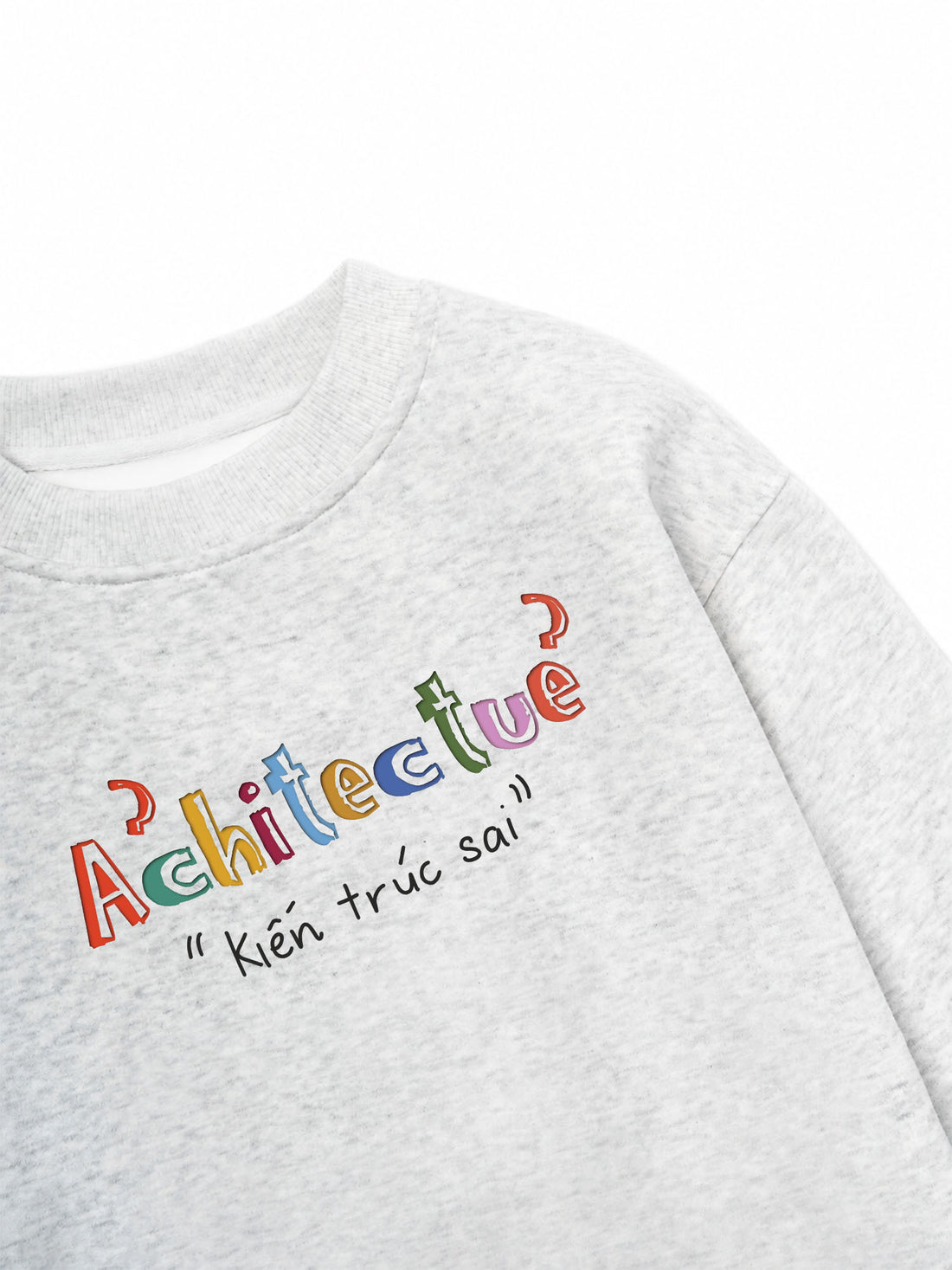Áo Sweater Nỉ Hai Da Kiến Trúc Sư