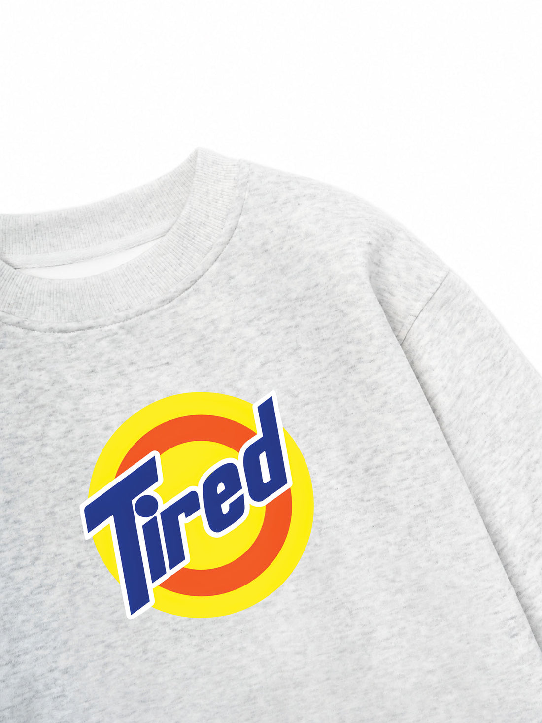 Áo Sweater Nỉ Hai Da TIRED