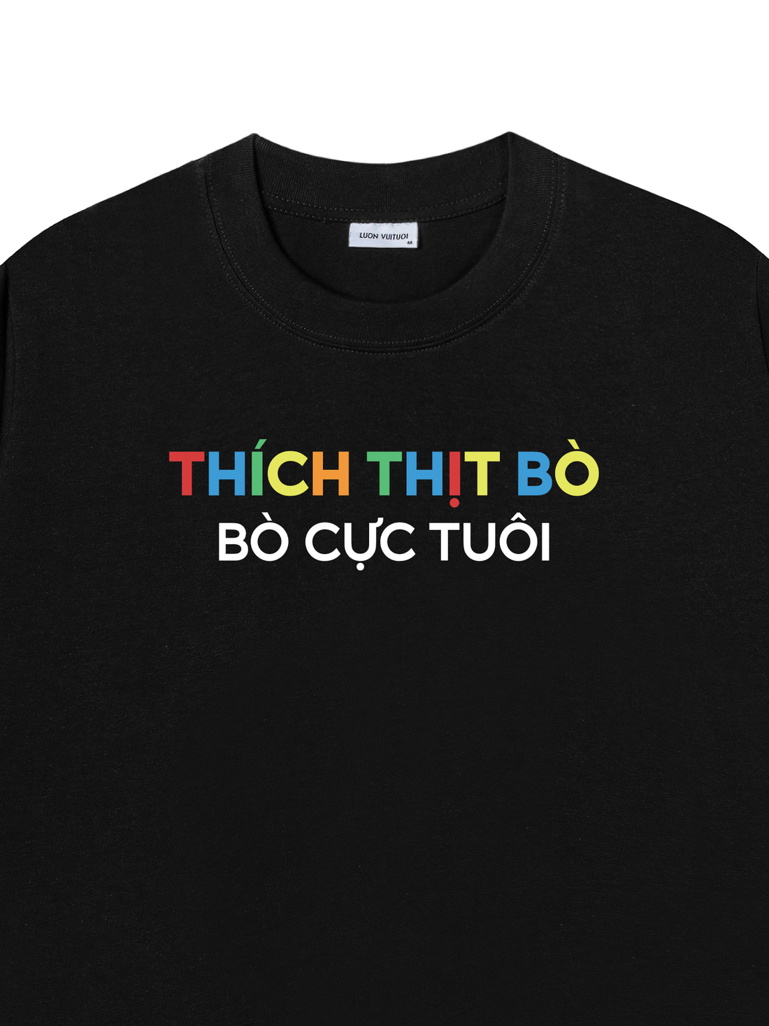 Áo Thun Thích Thịt Bò