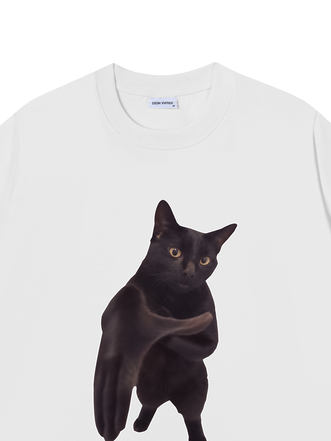 Áo Thun Cat Clap