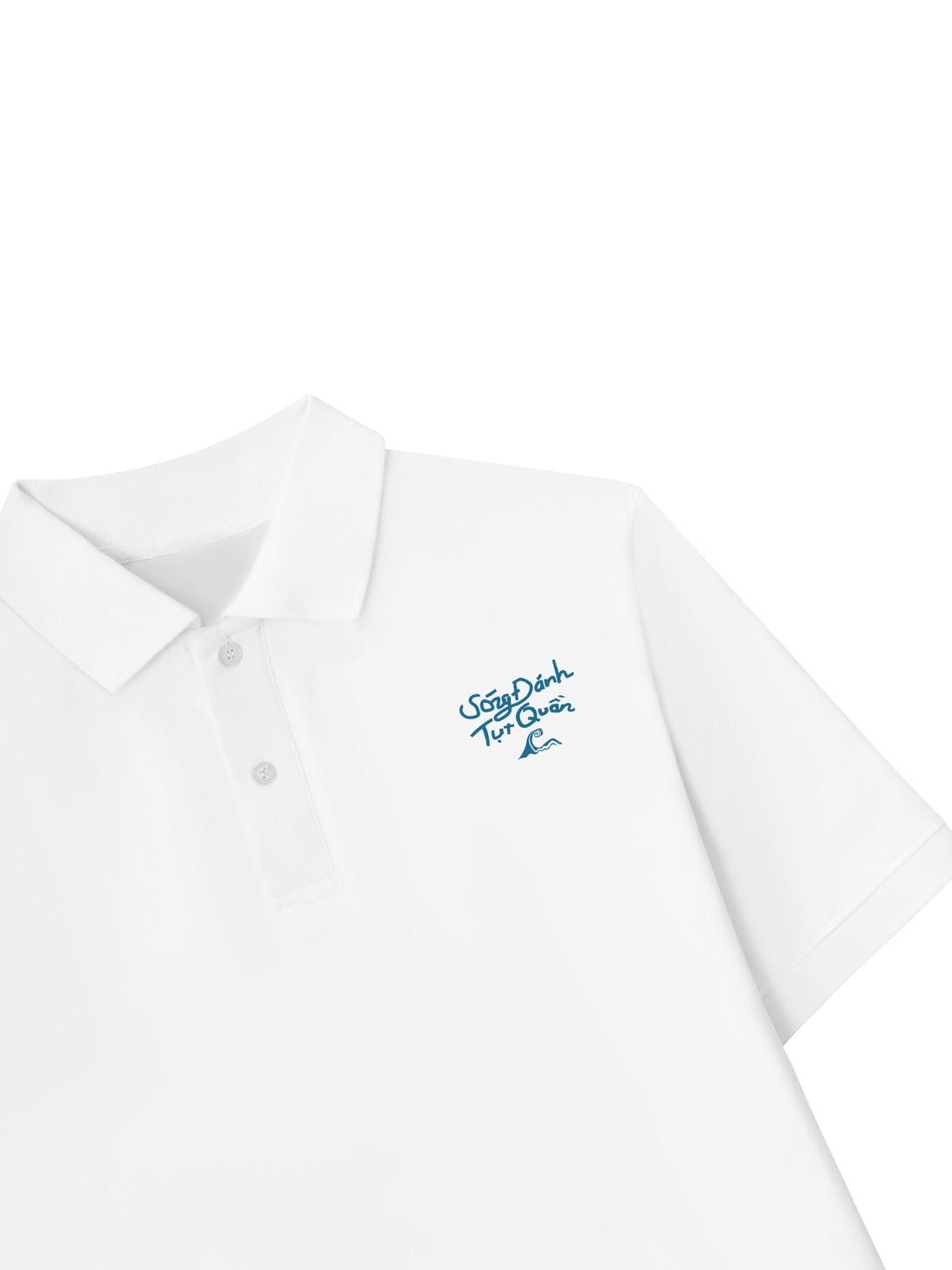 Áo Polo Nữ/ Áo Polo Relaxed Fit Sóng Đánh Tụt Quần