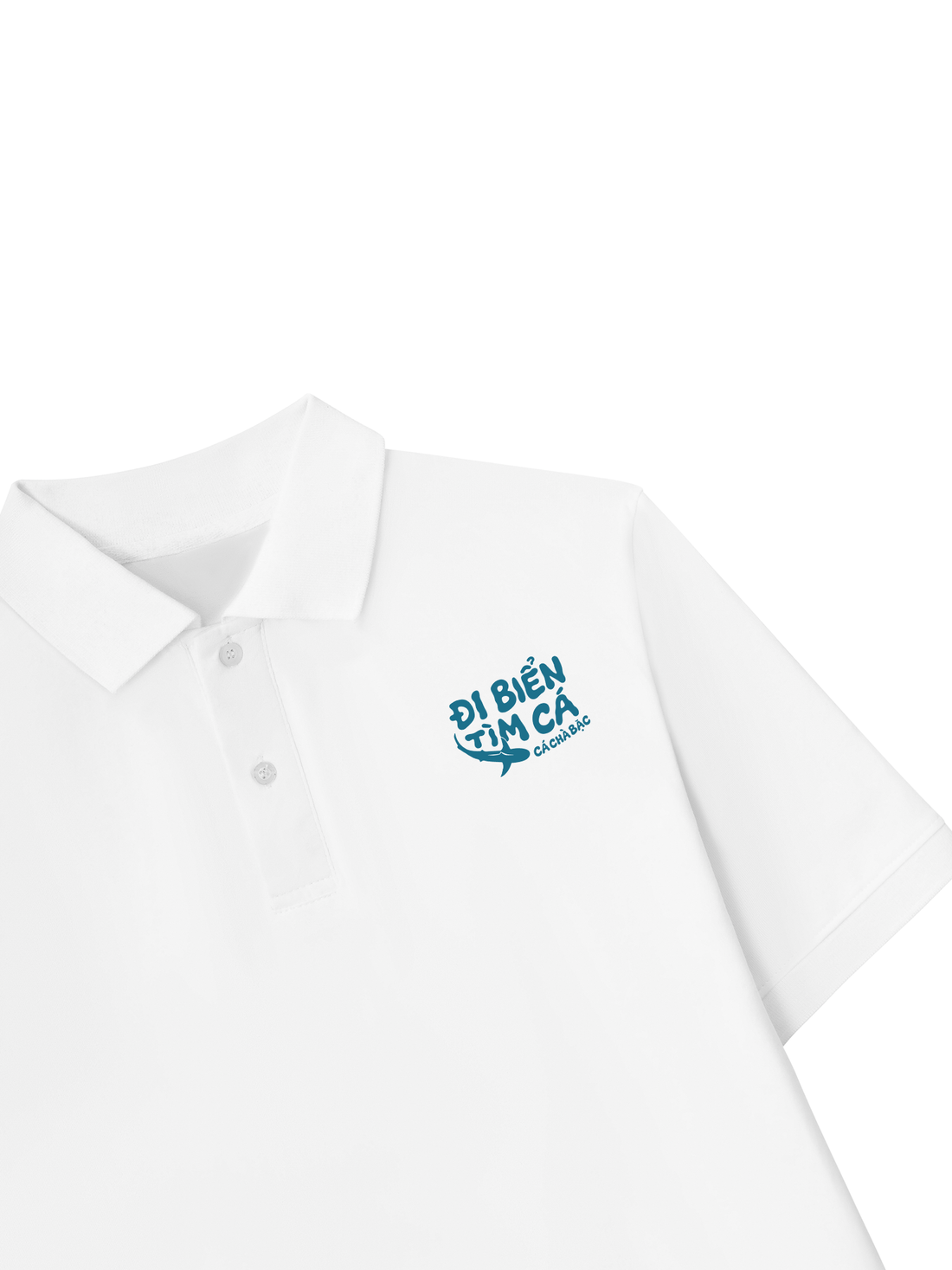 Áo Polo Nữ/ Áo Polo Relaxed Fit Đi Biển Tìm Cá