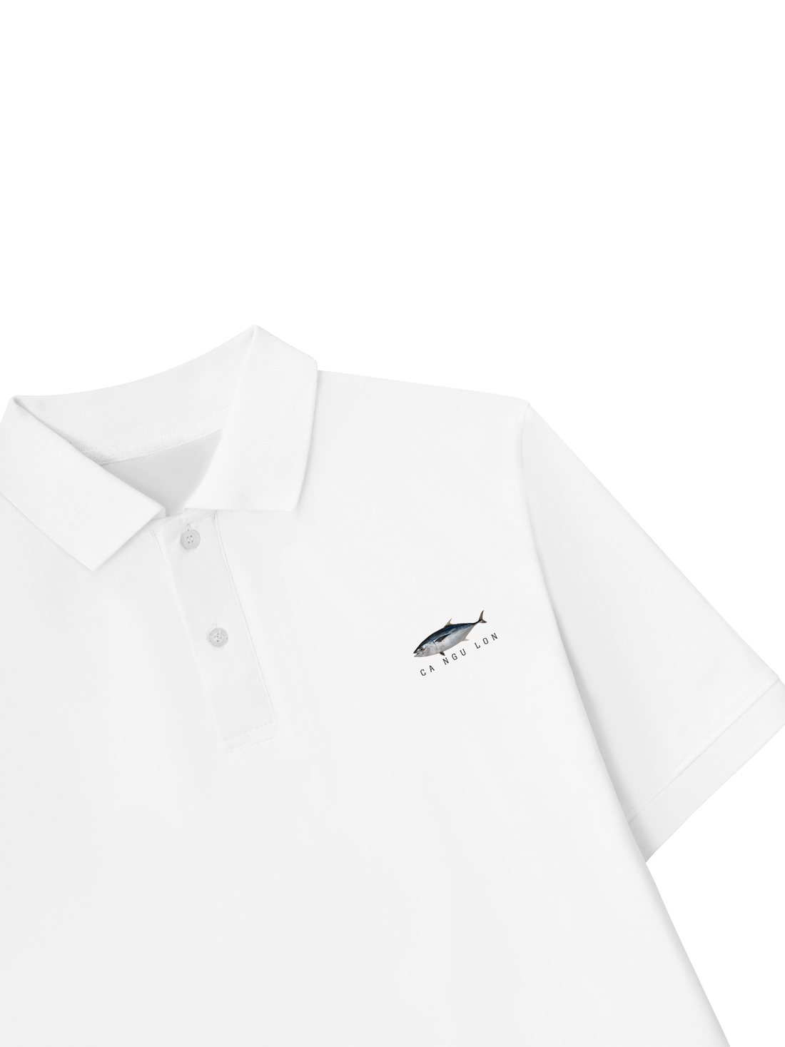 Áo Polo Nữ/ Áo Polo Relaxed Fit Cá Ngừ Lớn