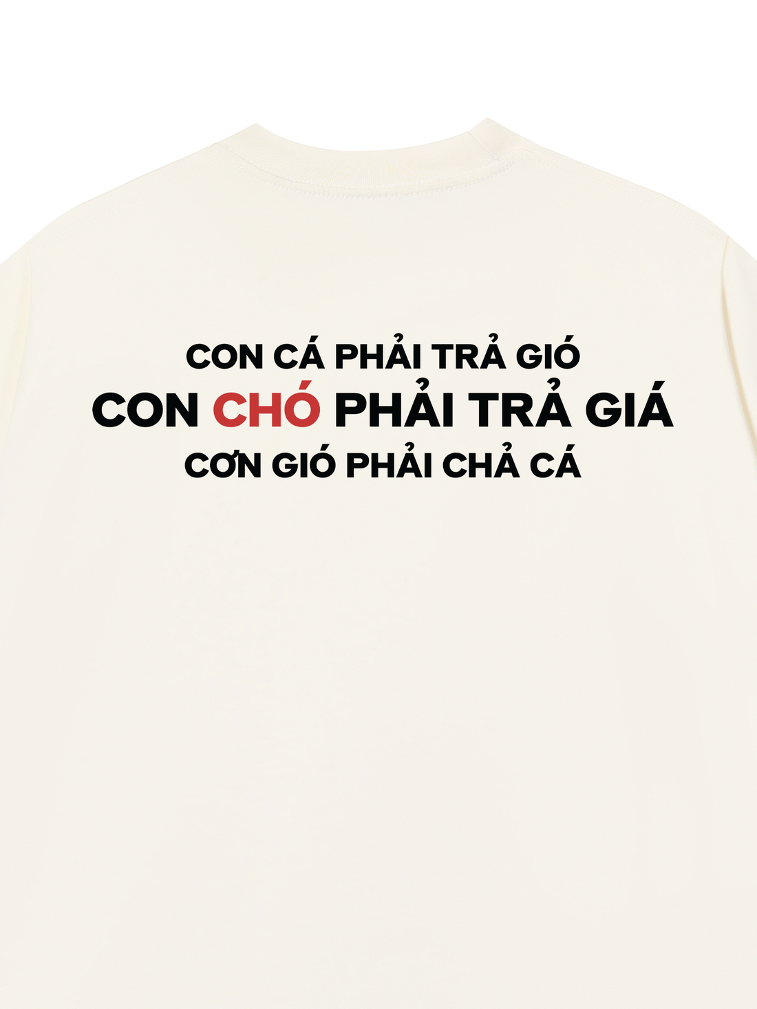 Áo Thun Con Cá Phải Trả Gió