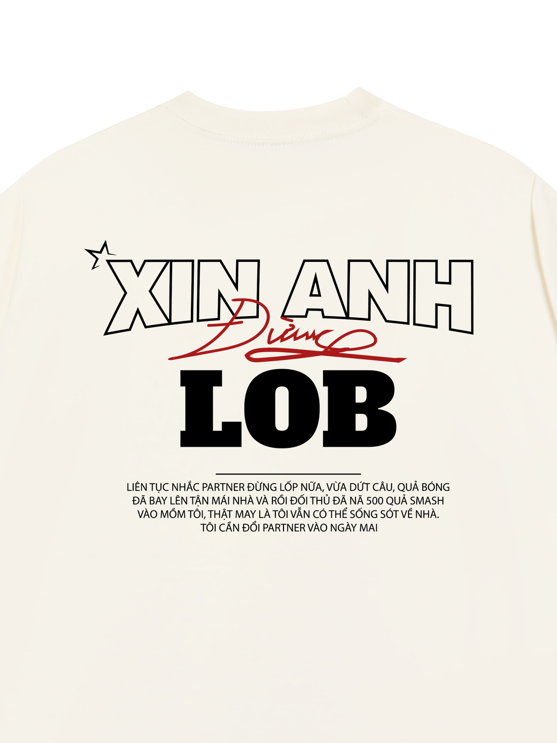 Áo Thun Xin Anh Đừng Lốp