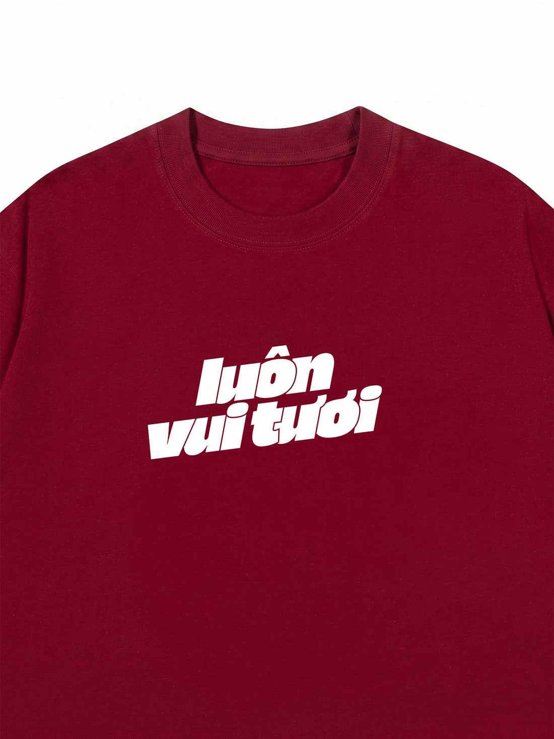 Áo Thun Luôn Vui Tươi Basic
