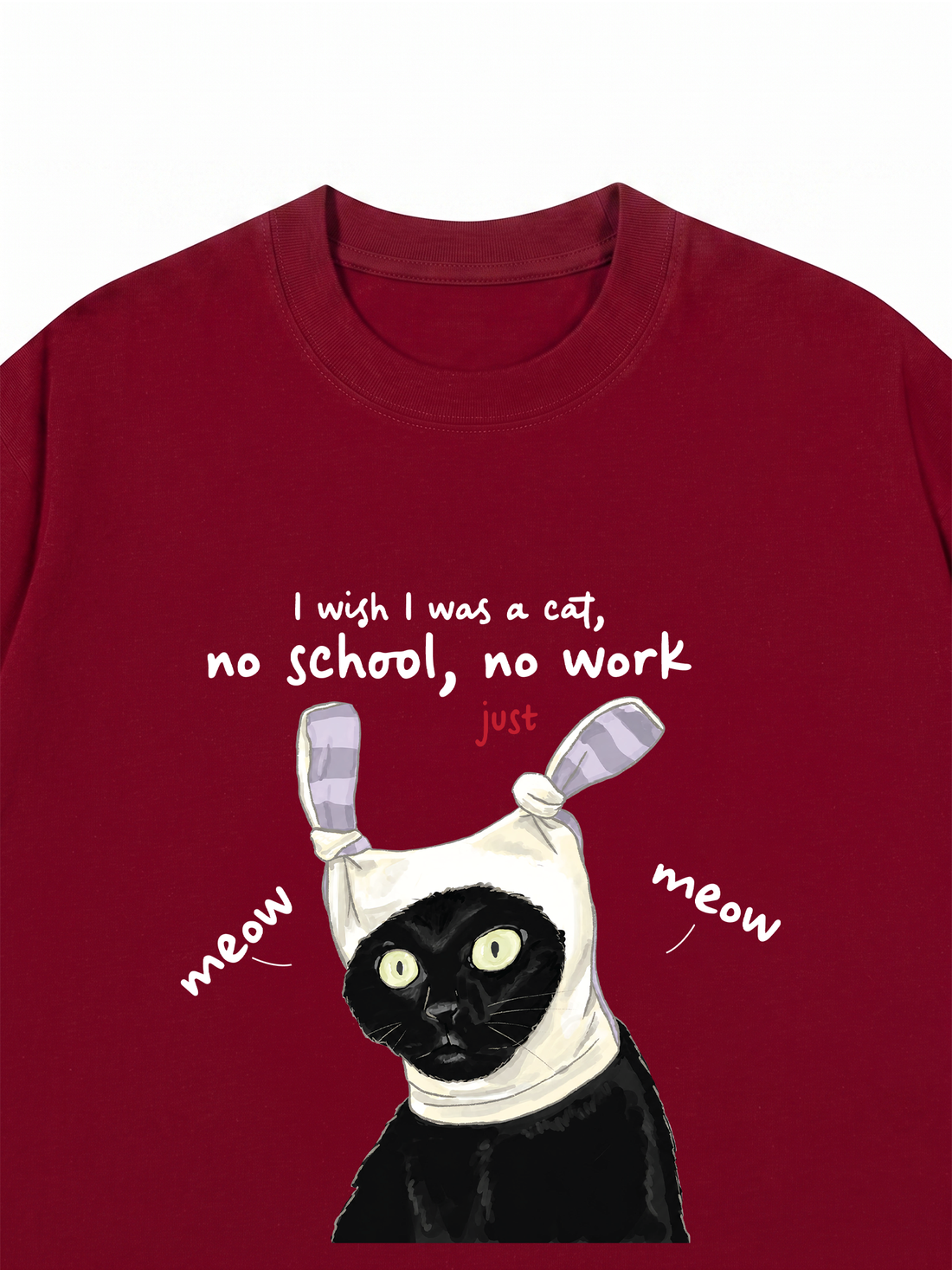 Áo Thun Just Meow Meow
