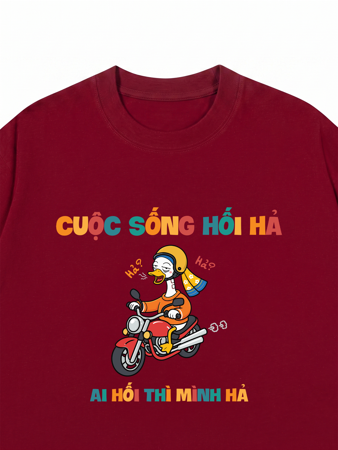 Áo Thun Vịt Lisa - Cuộc Sống Hối Hả